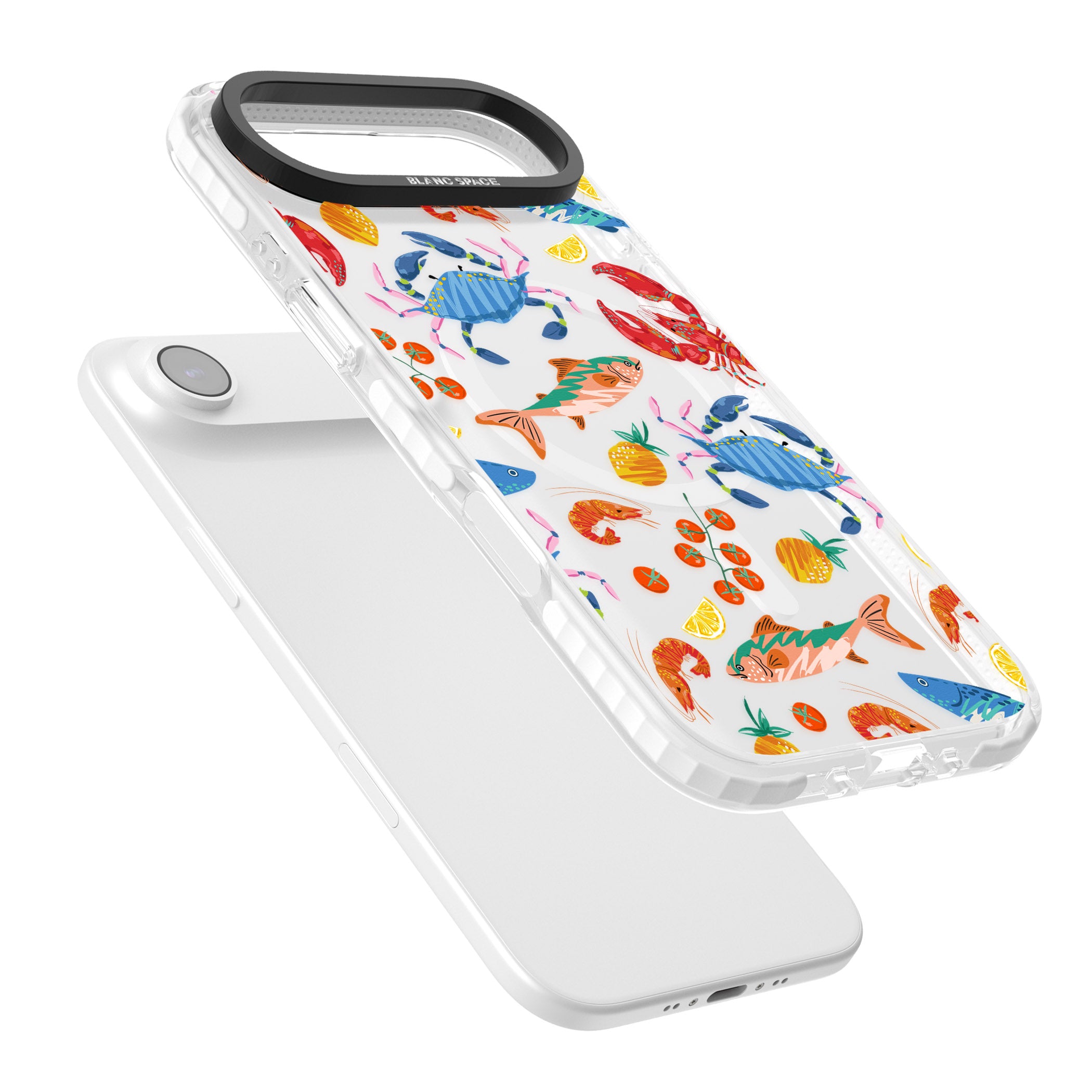 Vibrant Sealife iPhone 17 Air Impact Pro Clear Phone Case Colours