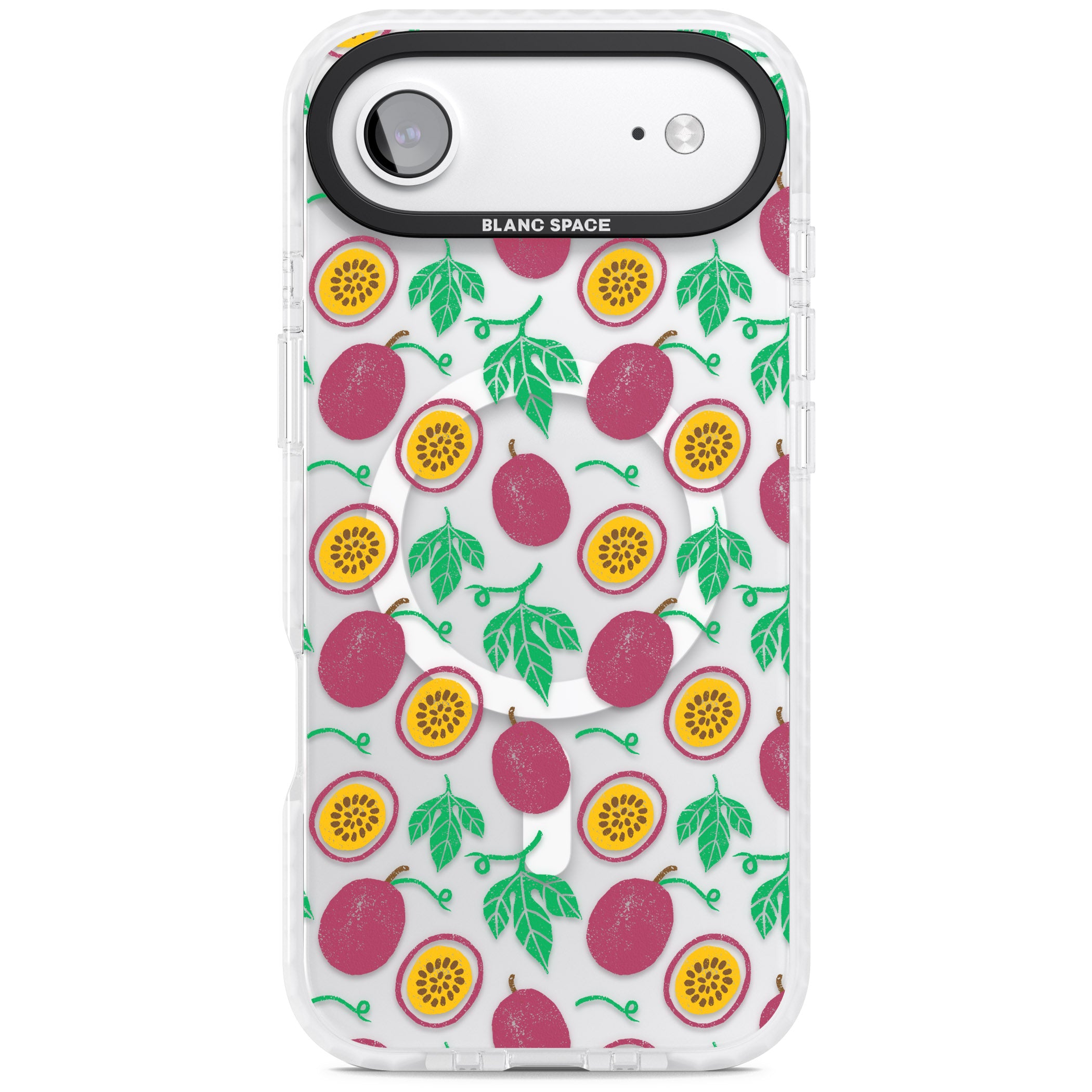 Passion Fruit Paradise iPhone 17 Air Impact Pro Clear Phone Case