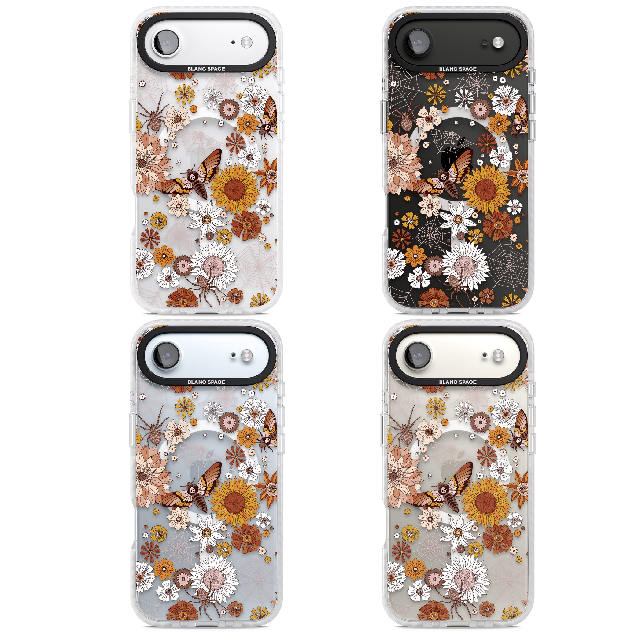 Halloween Wildlife iPhone 17 Air Impact Pro Clear Phone Case APT Impact Protection