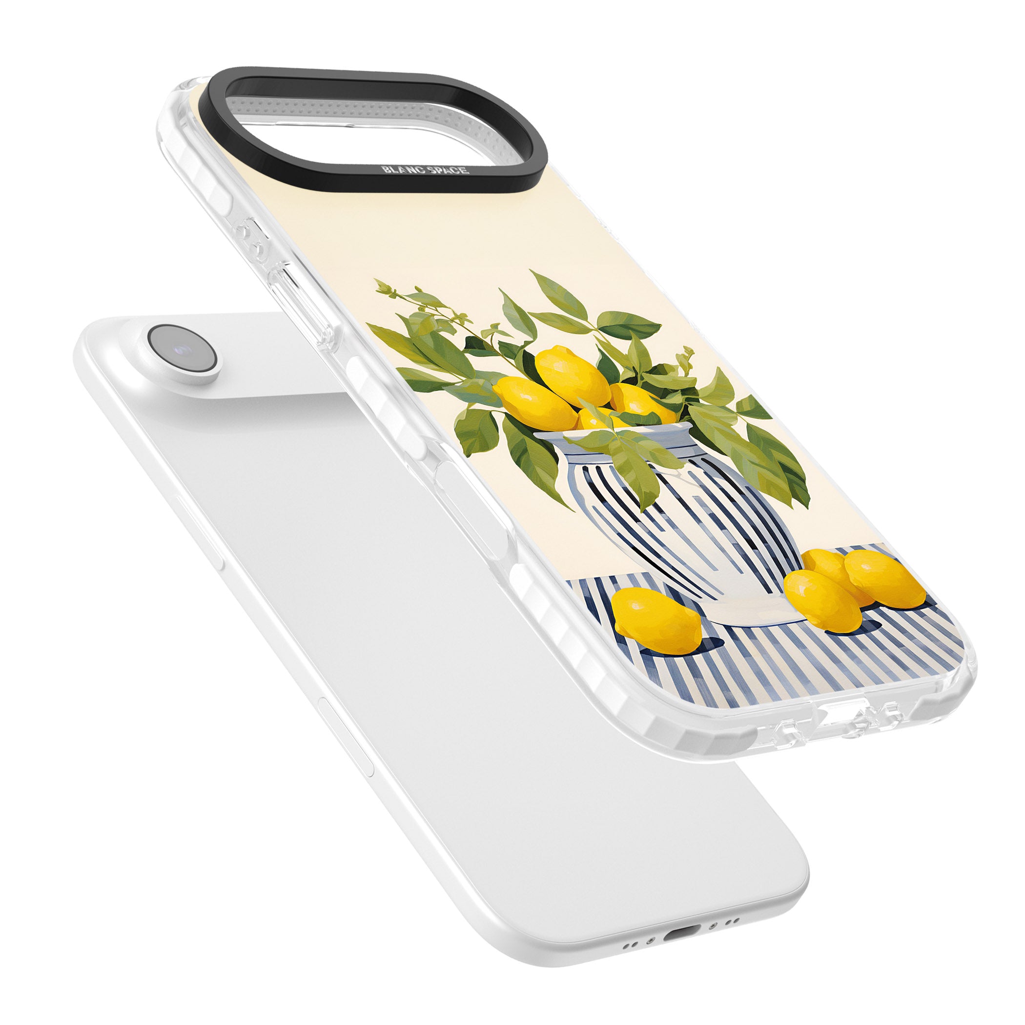 Lemon Plant Vase iPhone 17 Air Impact Pro Clear Phone Case Colours