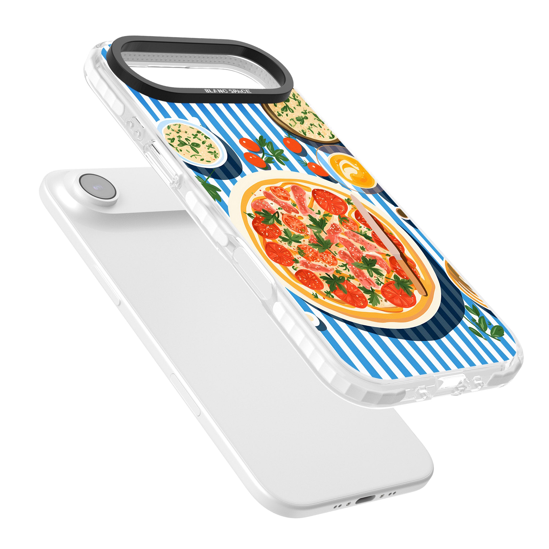 Italian Platter iPhone 17 Air Impact Pro Clear Phone Case Colours
