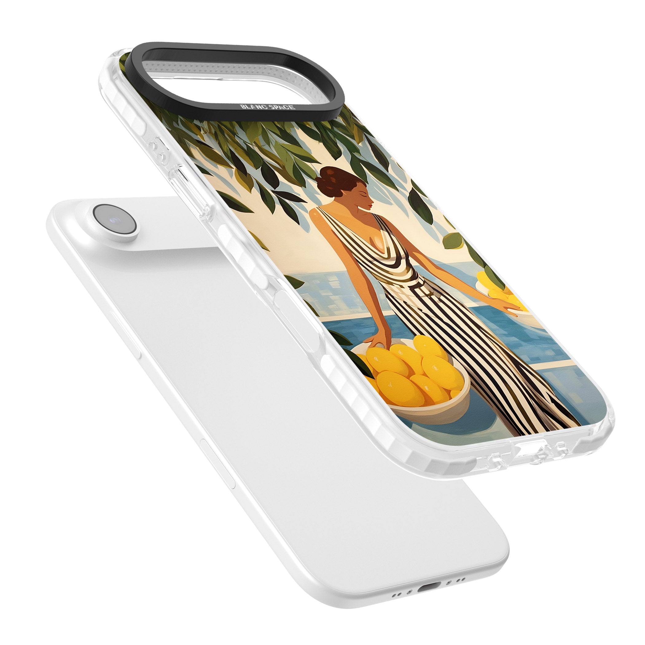 Lemon Picking iPhone 17 Air Impact Pro Clear Phone Case Colours