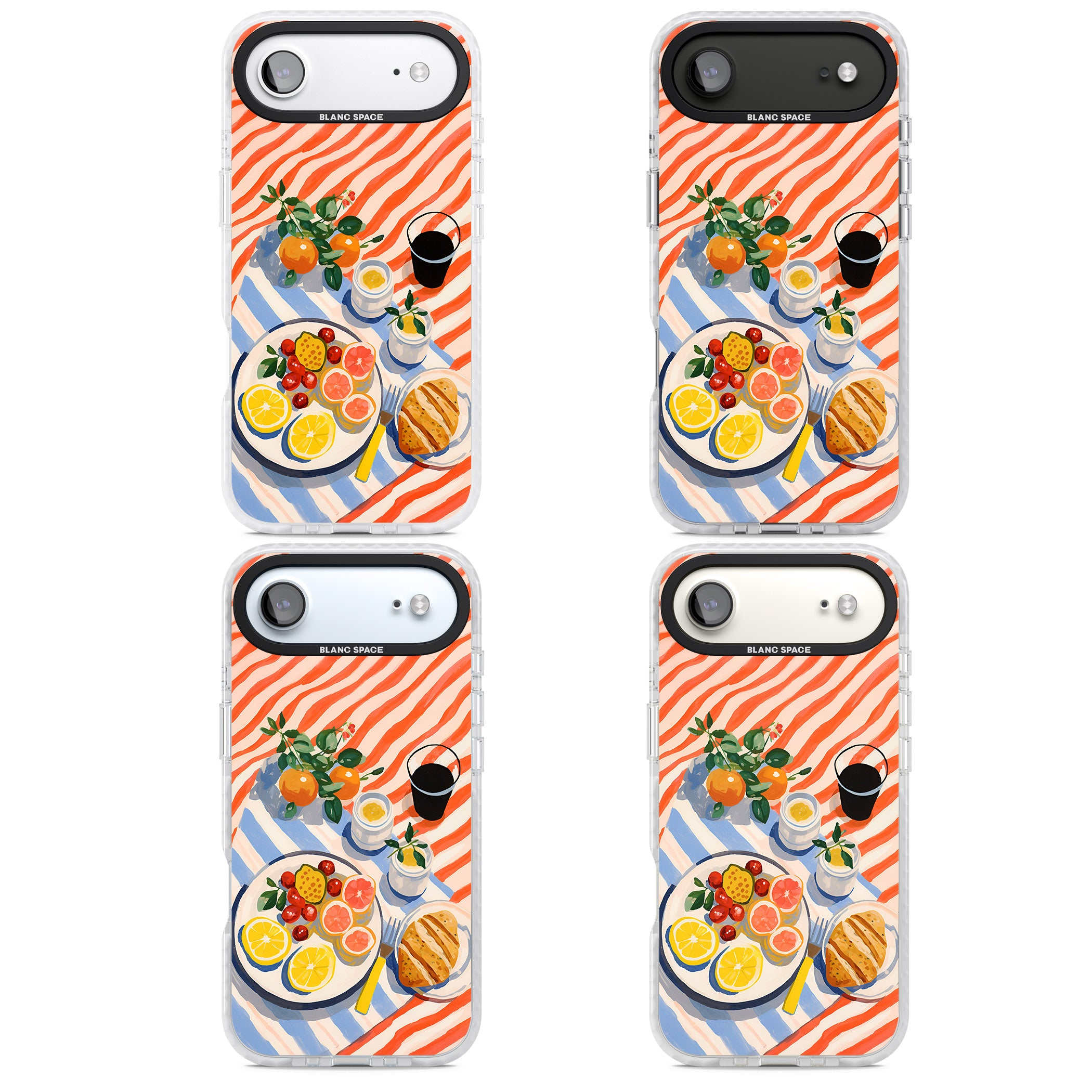 Citrus Picnic iPhone 17 Air Impact Pro Clear Phone Case APT Impact Protection