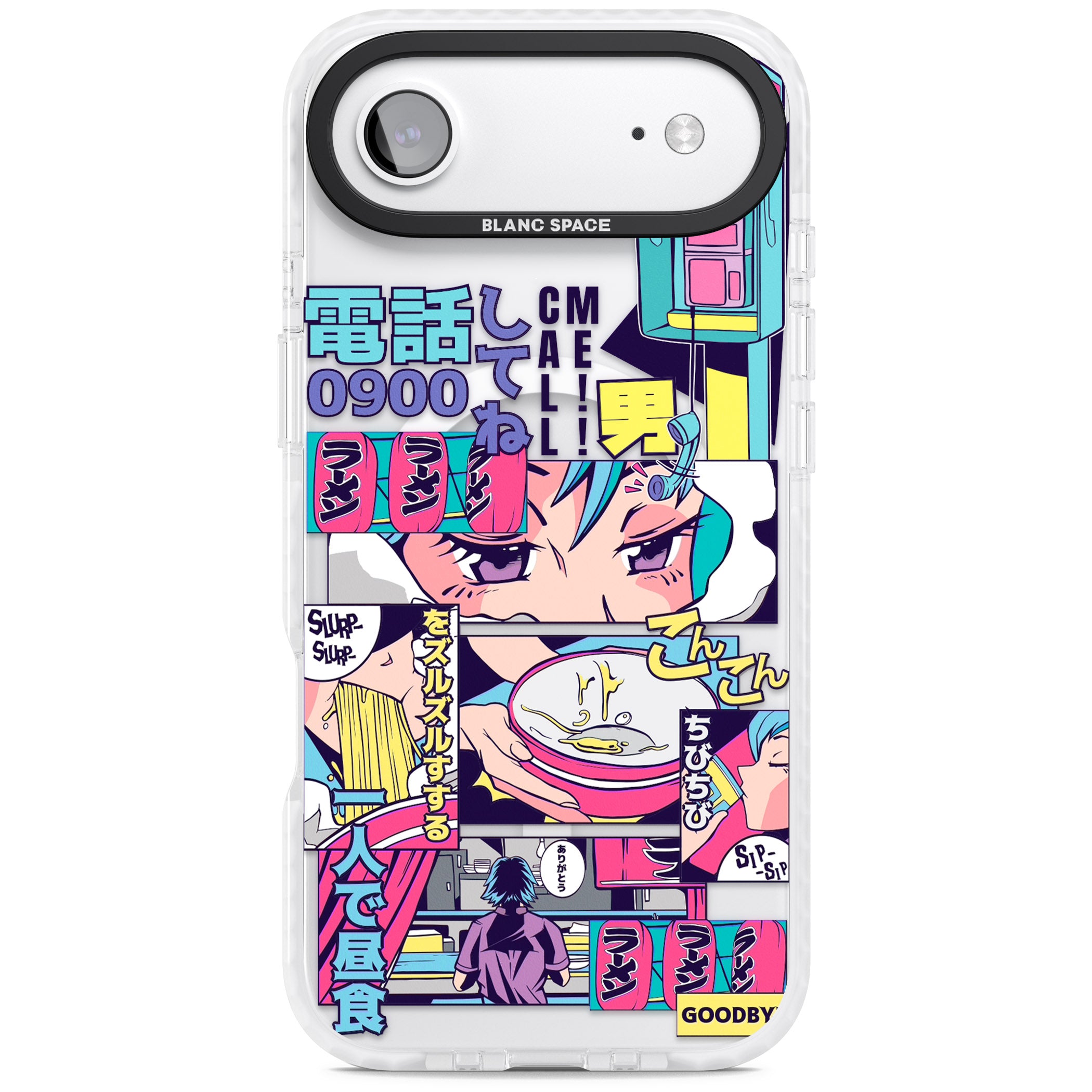 Vibrant Anime Comic iPhone 17 Air Impact Pro Clear Phone Case