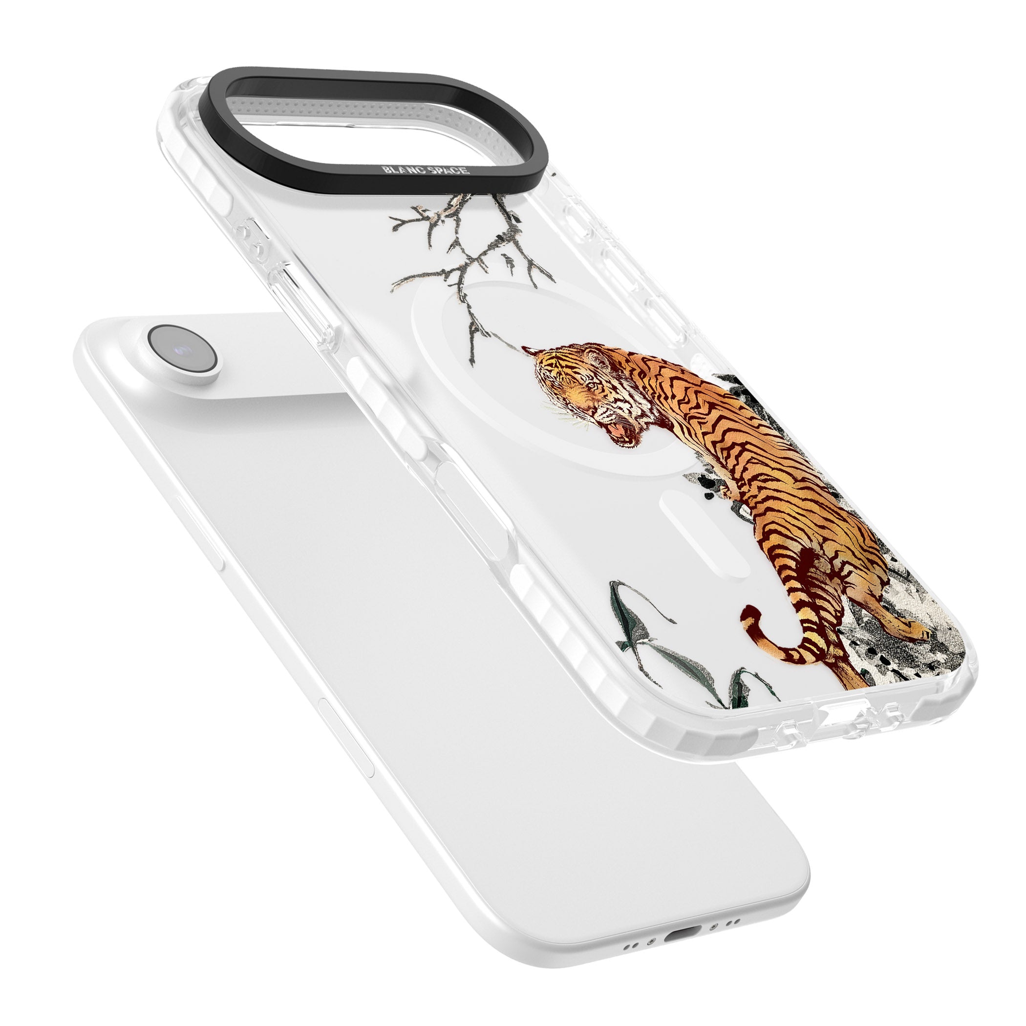 Roaring Tiger iPhone 17 Air Impact Pro Clear Phone Case Colours