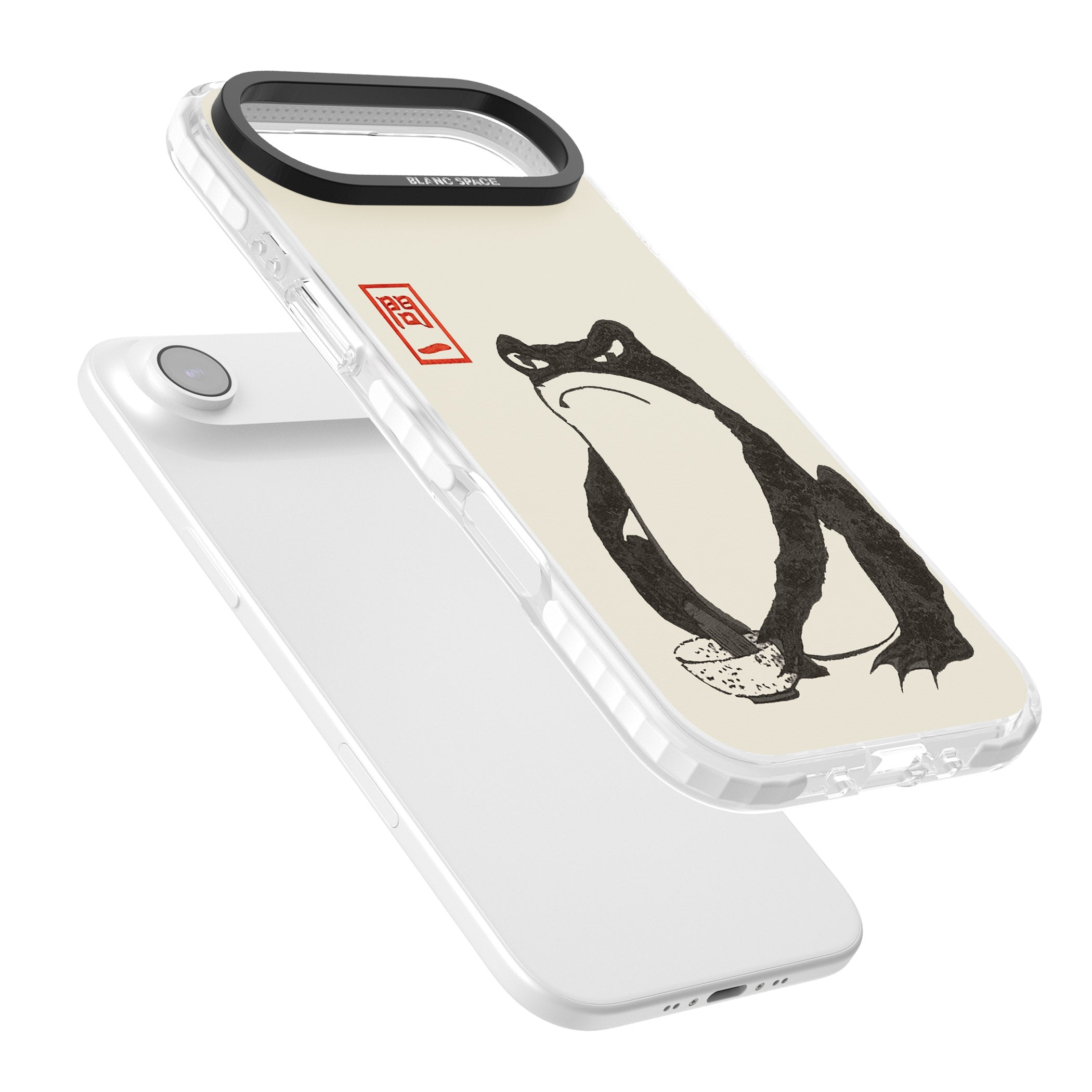 Matsumoto Hoji Grumpy Toad iPhone 17 Air Impact Pro Clear Phone Case Colours