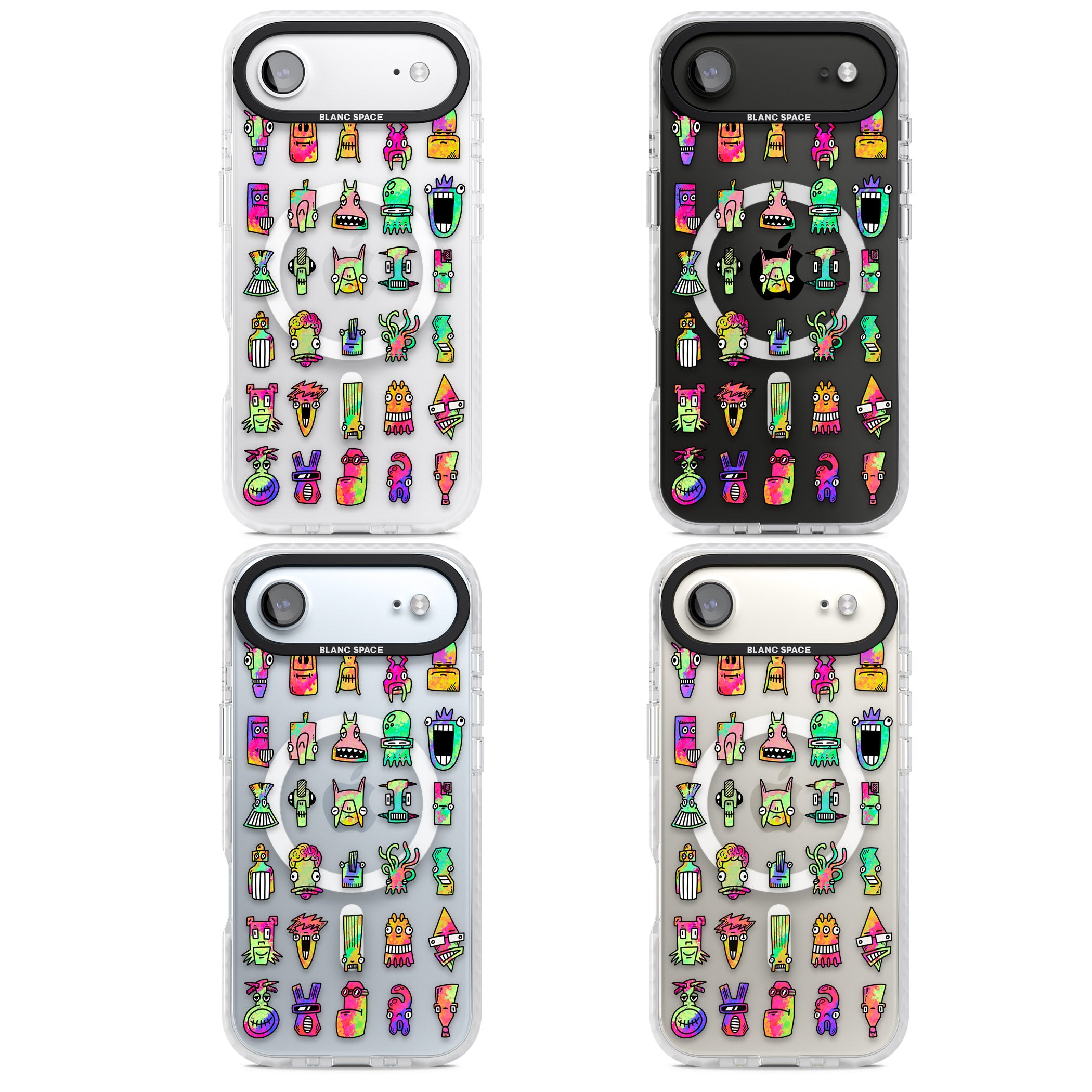 Splashy Friends iPhone 17 Air Impact Pro Clear Phone Case APT Impact Protection