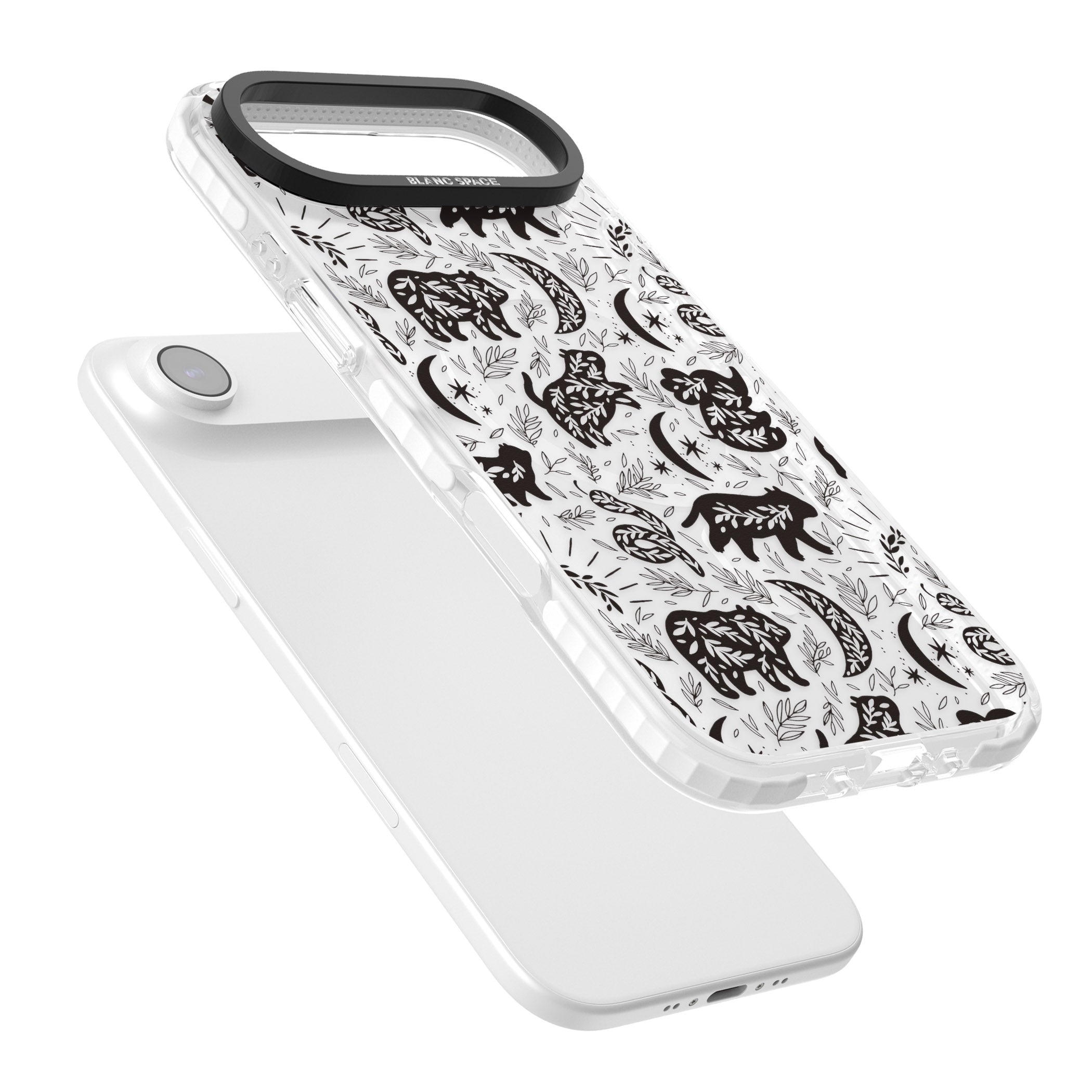 Midnight Forest Animals iPhone 17 Air Impact Pro Clear Phone Case Colours