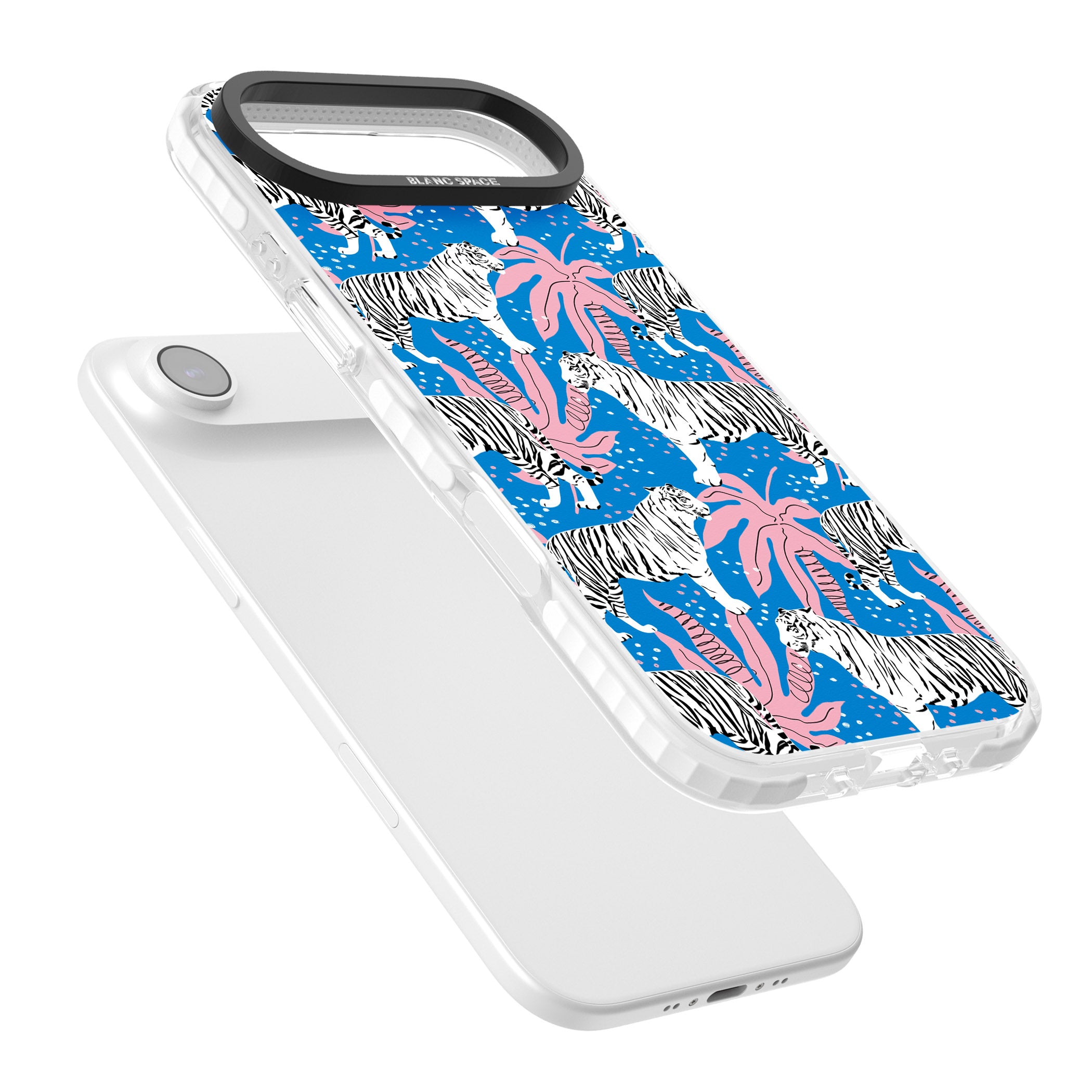Bengal Blues iPhone 17 Air Impact Pro Clear Phone Case Colours