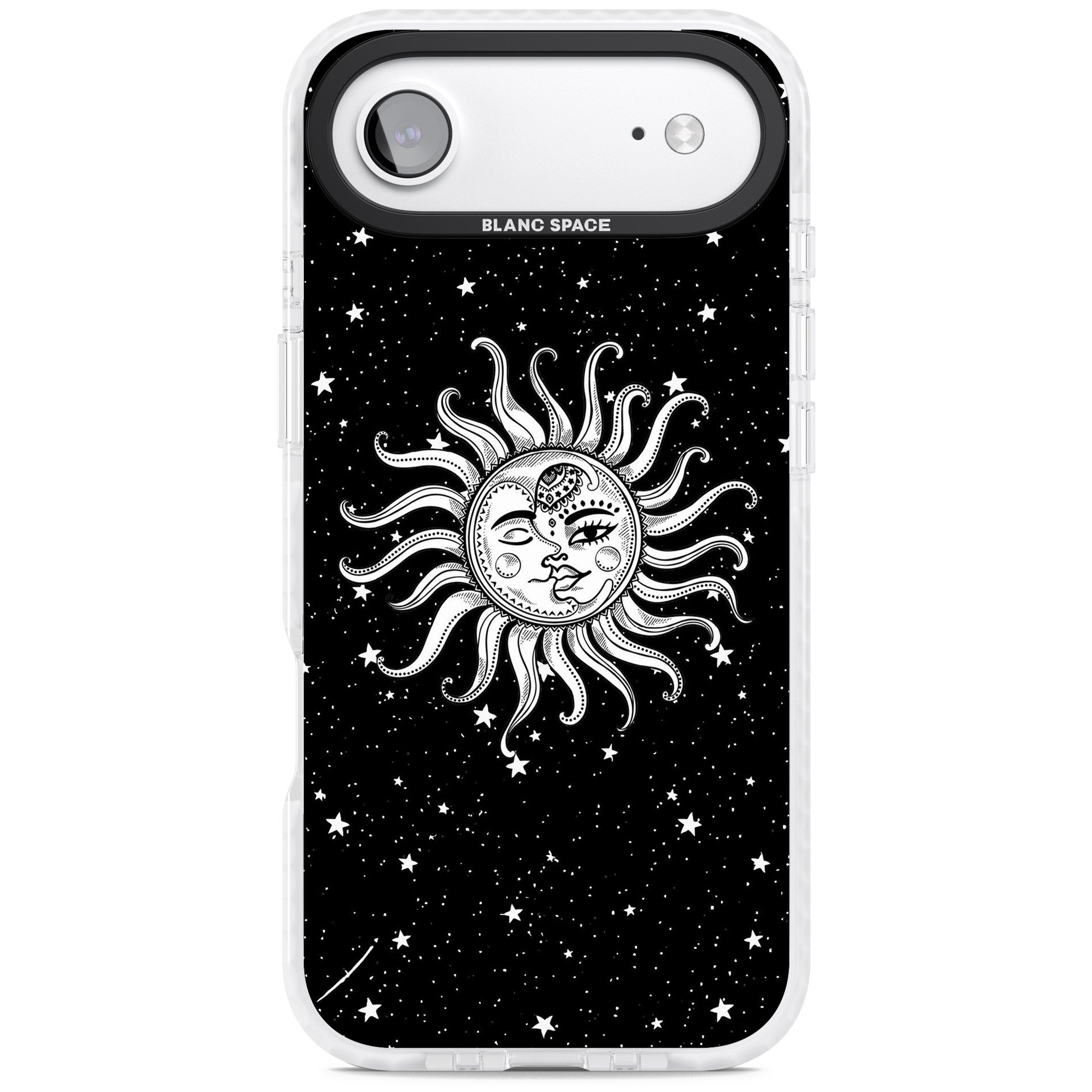 Mystic Sun Moon iPhone 17 Air Impact Pro Clear Phone Case