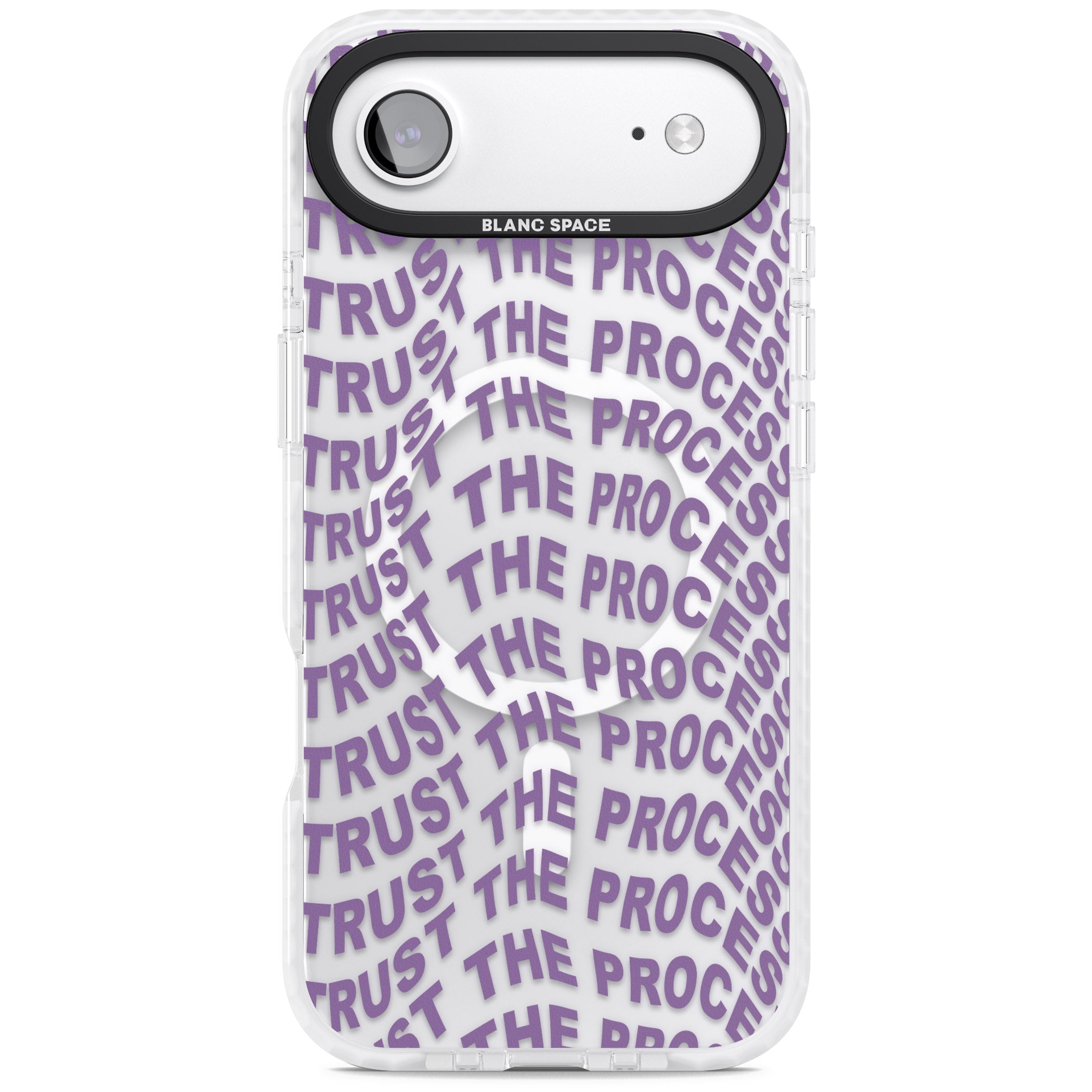 Trust The Process iPhone 17 Air Impact Pro Clear Phone Case