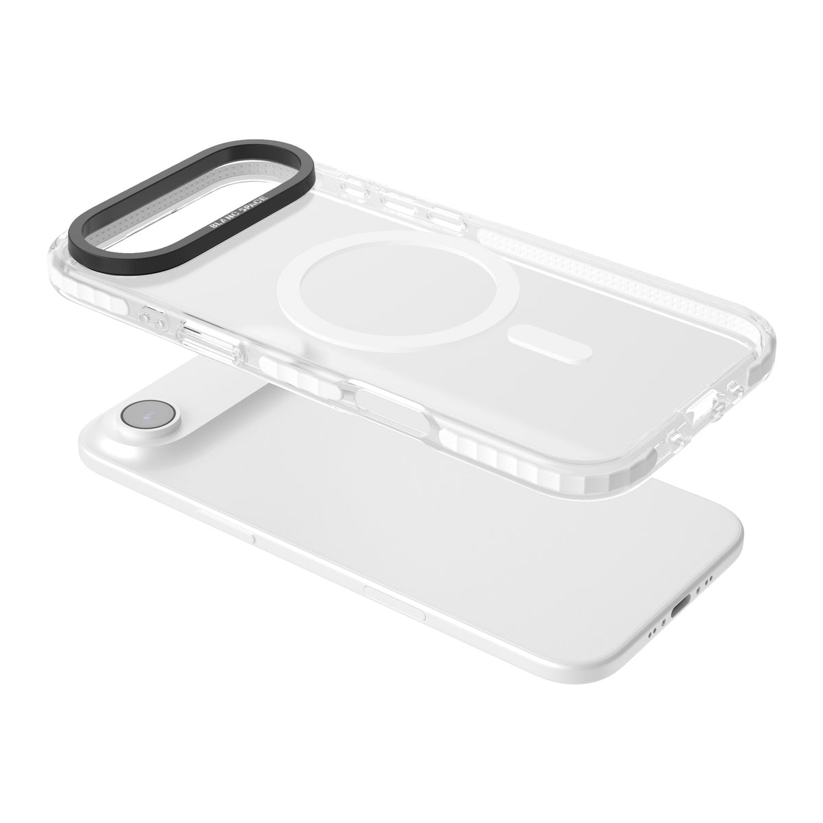 Magsafe Clear Impact iPhone Air Impact Pro Clear Phone Case angled