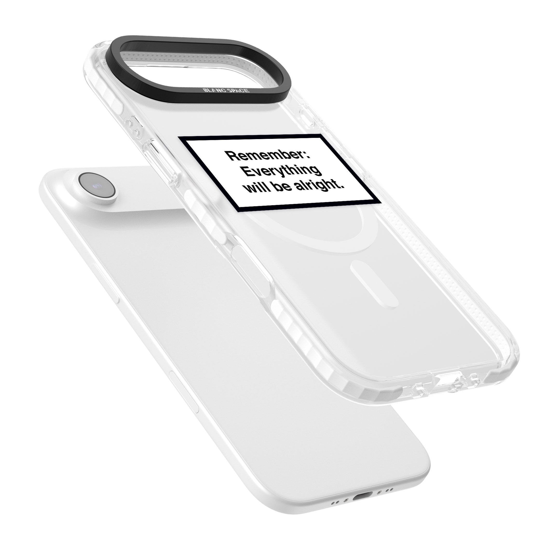 Everything Will Be Alright iPhone 17 Air Impact Pro Clear Phone Case Colours