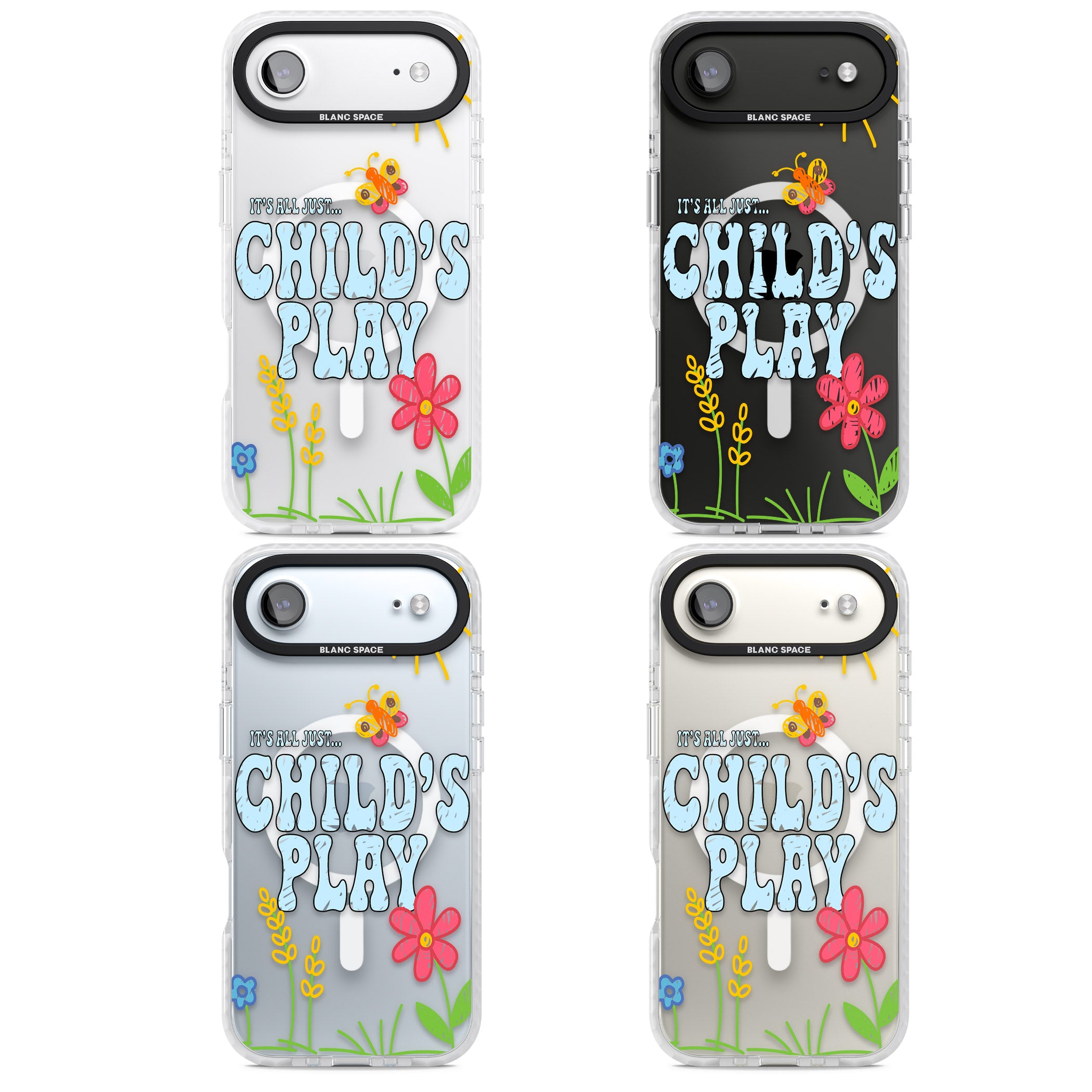 Child'S Play iPhone 17 Air Impact Pro Clear Phone Case APT Impact Protection