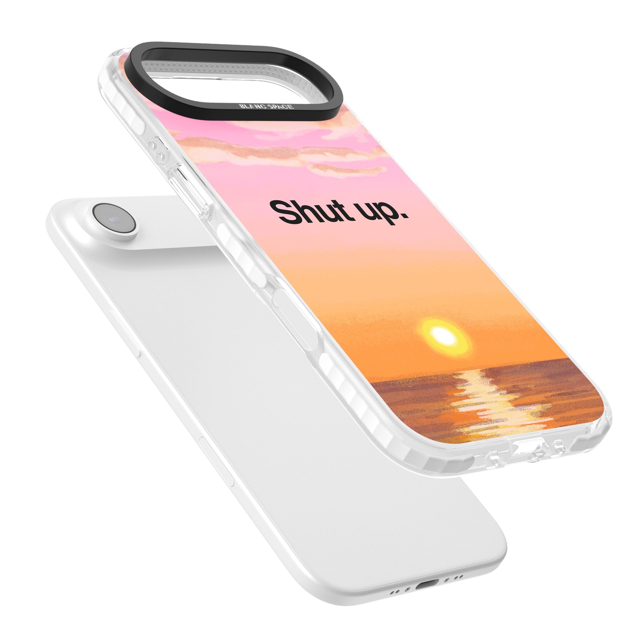 Shut Up iPhone 17 Air Impact Pro Clear Phone Case Colours