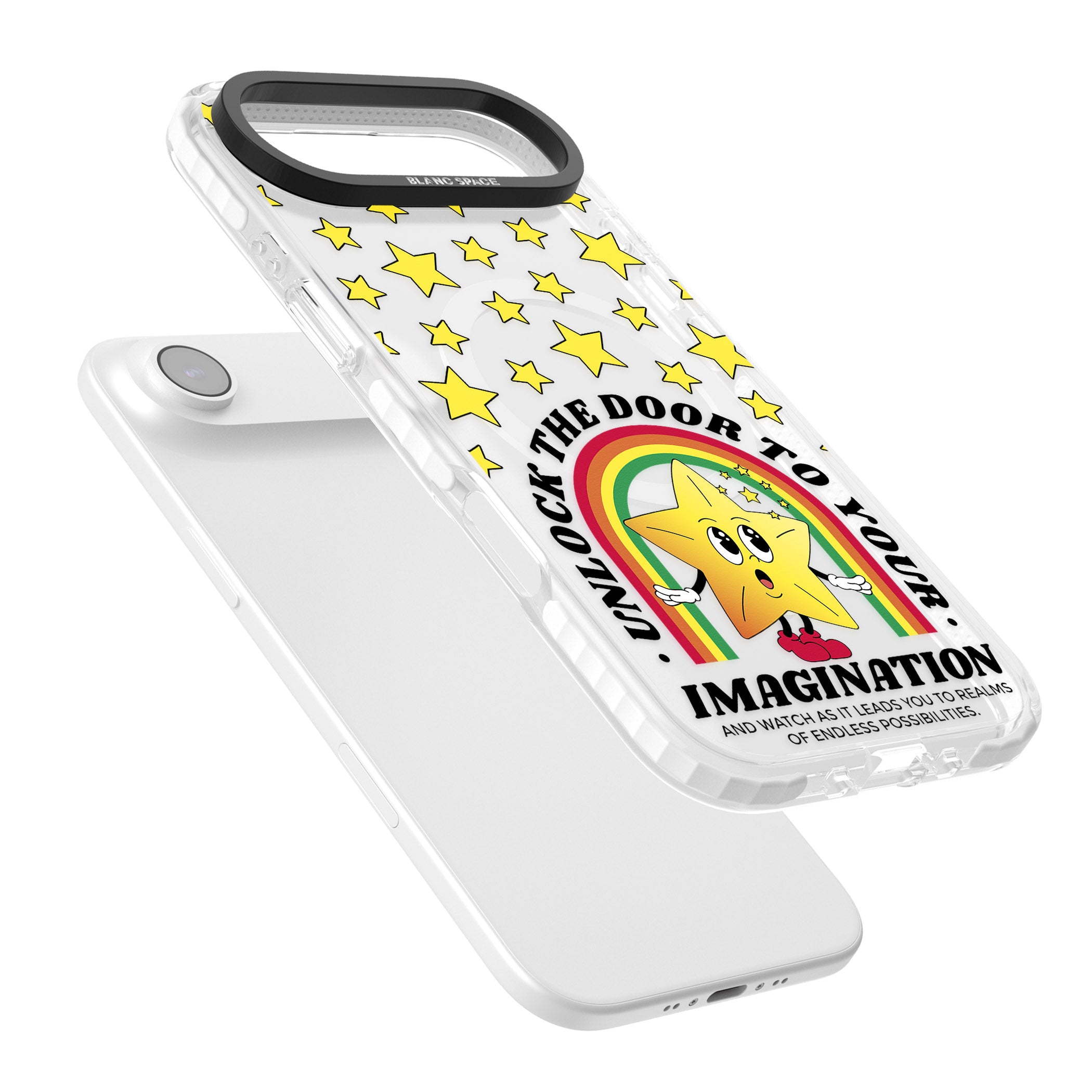 Imagination iPhone 17 Air Impact Pro Clear Phone Case Colours