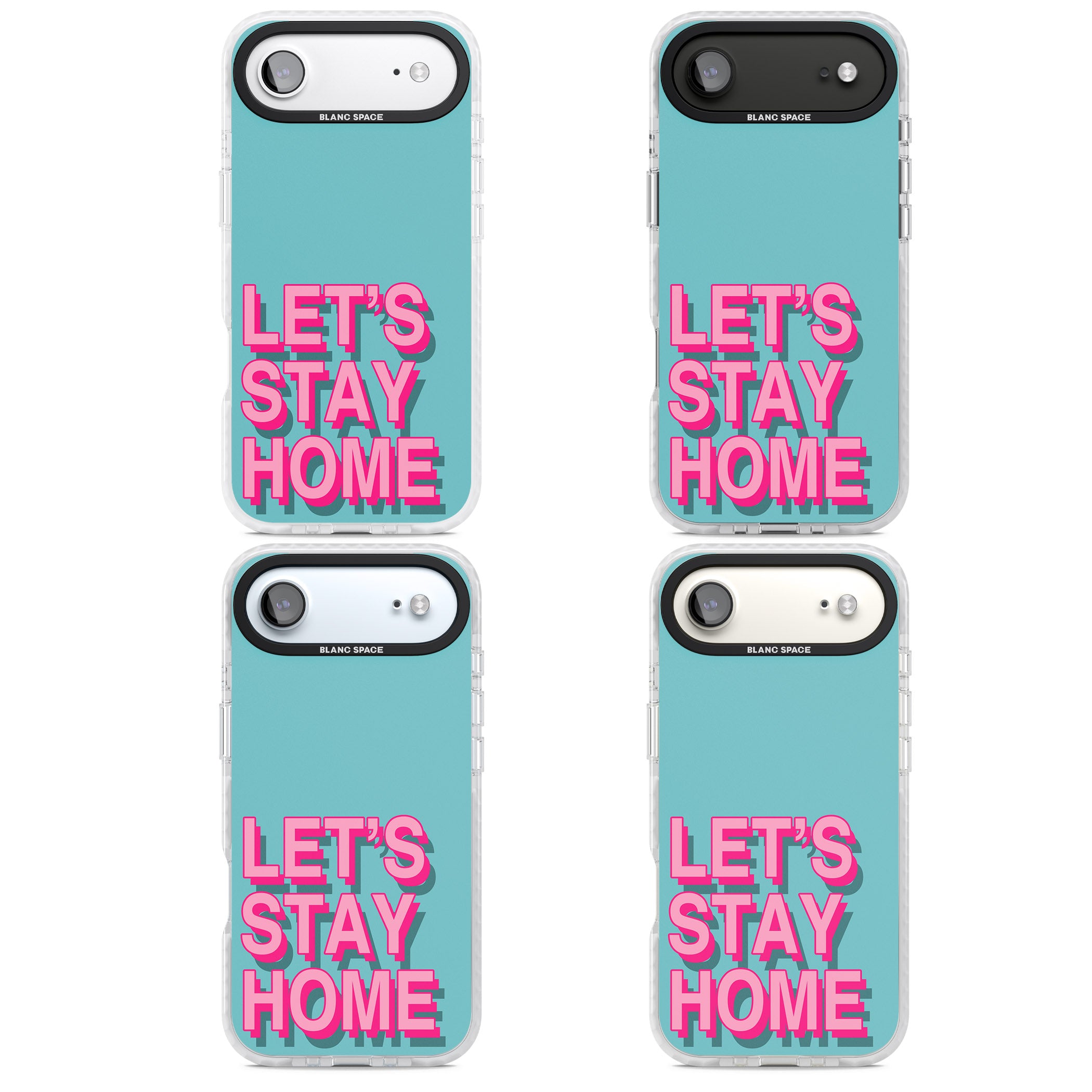 Let'S Stay Home iPhone 17 Air Impact Pro Clear Phone Case APT Impact Protection