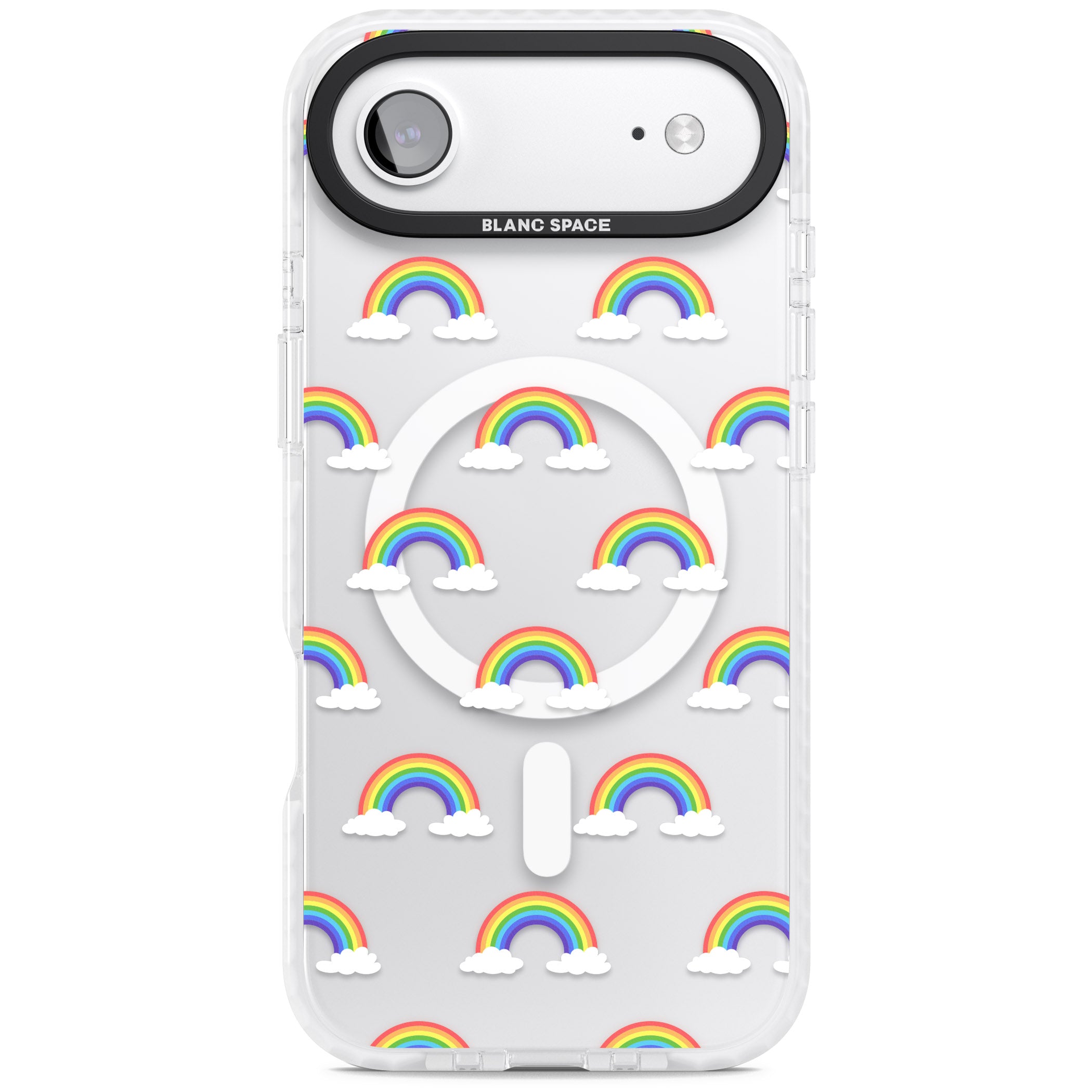 Rainbow Dream iPhone 17 Air Impact Pro Clear Phone Case