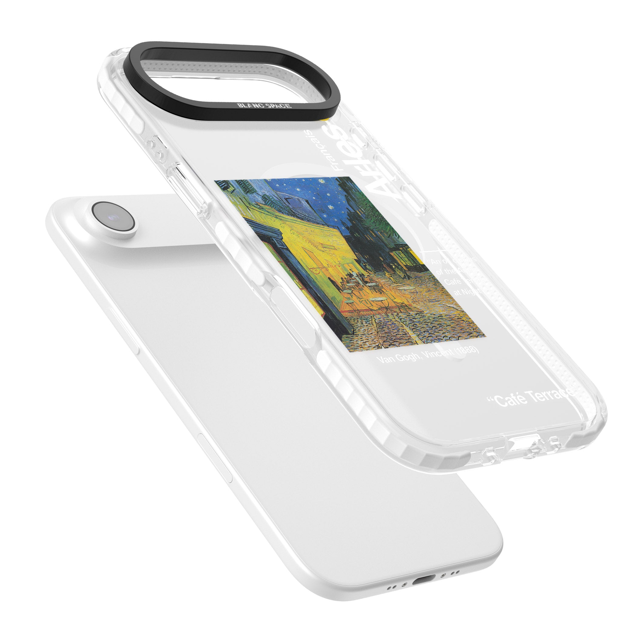 Cafe Terrace At Night iPhone 17 Air Impact Pro Clear Phone Case Colours