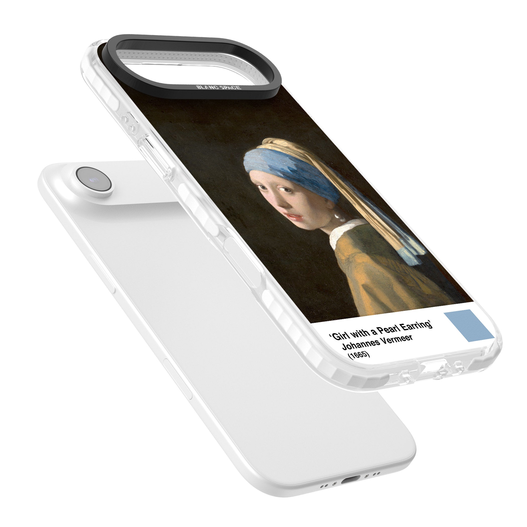 Girl With A Pearl Earring iPhone 17 Air Impact Pro Clear Phone Case Colours