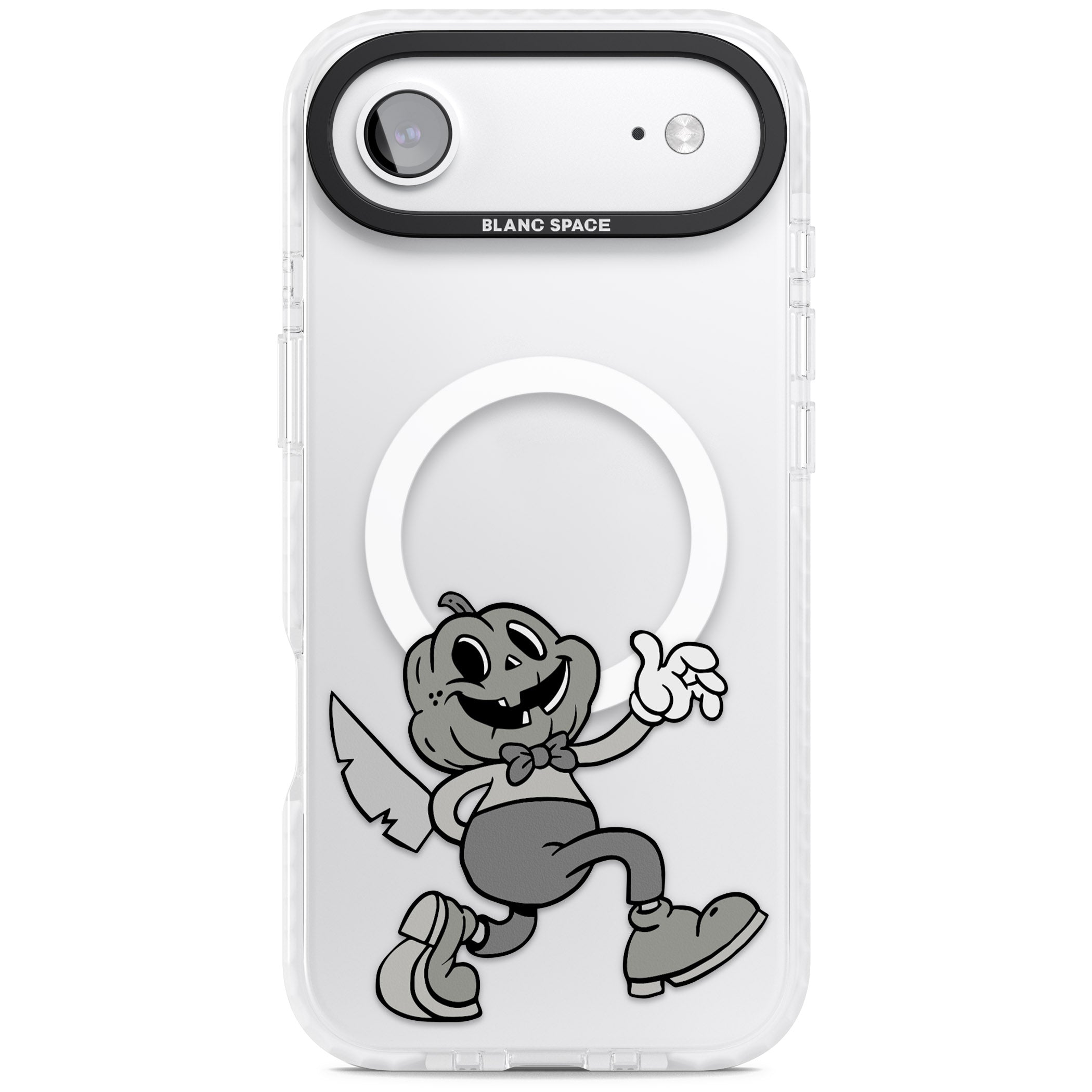 Jack O' Slasher iPhone 17 Air Impact Pro Clear Phone Case