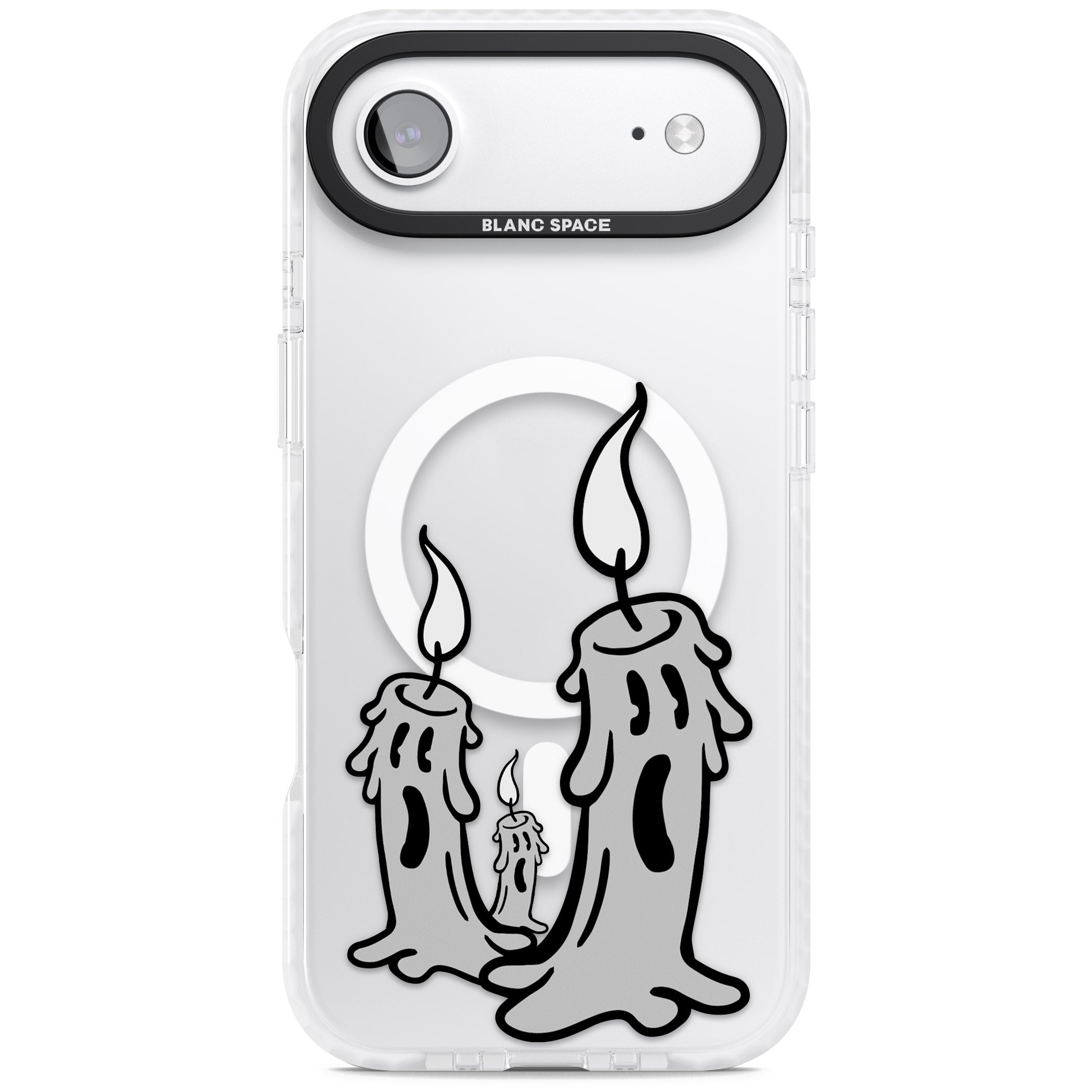 Candle Lit iPhone 17 Air Impact Pro Clear Phone Case