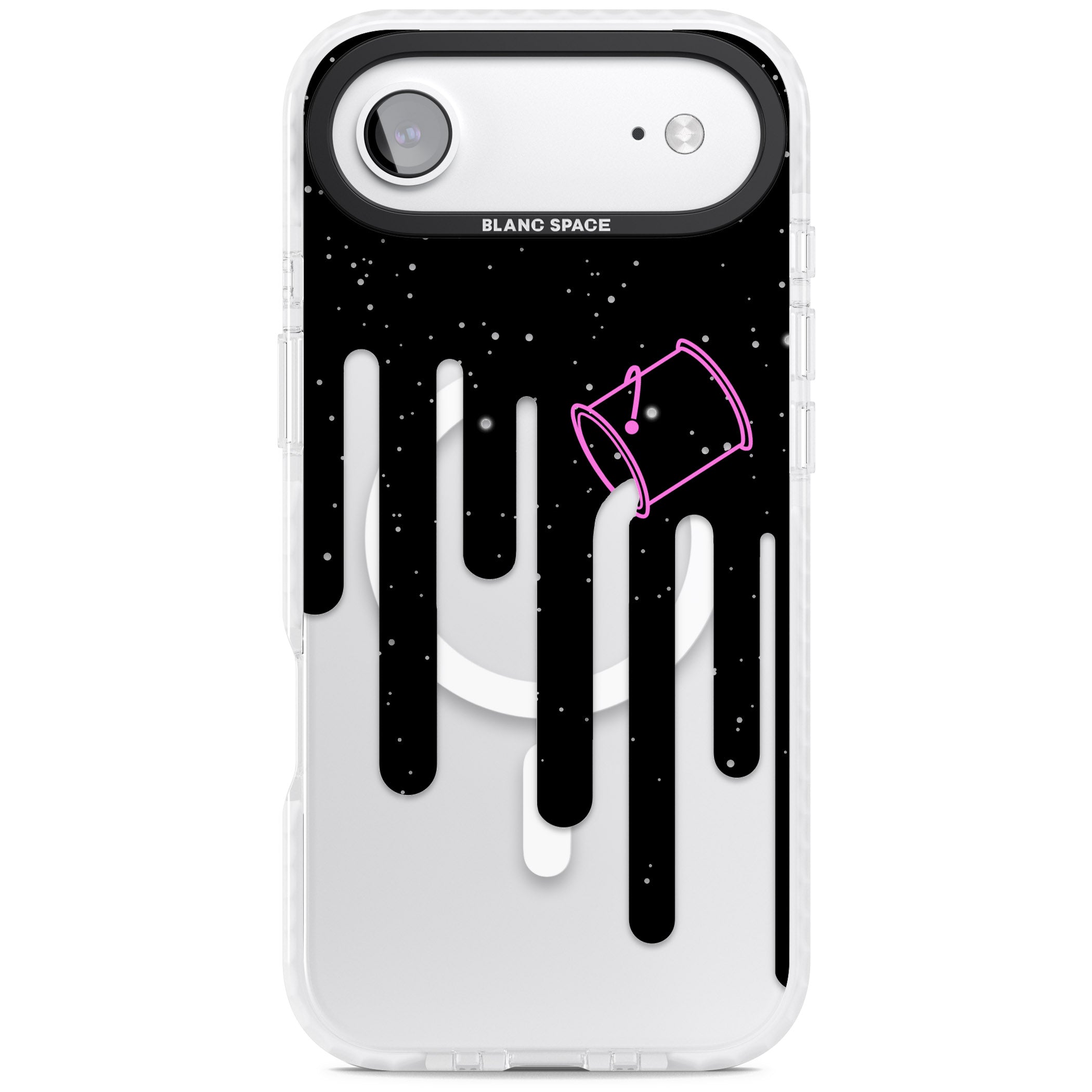 Cosmic Drip iPhone 17 Air Impact Pro Clear Phone Case
