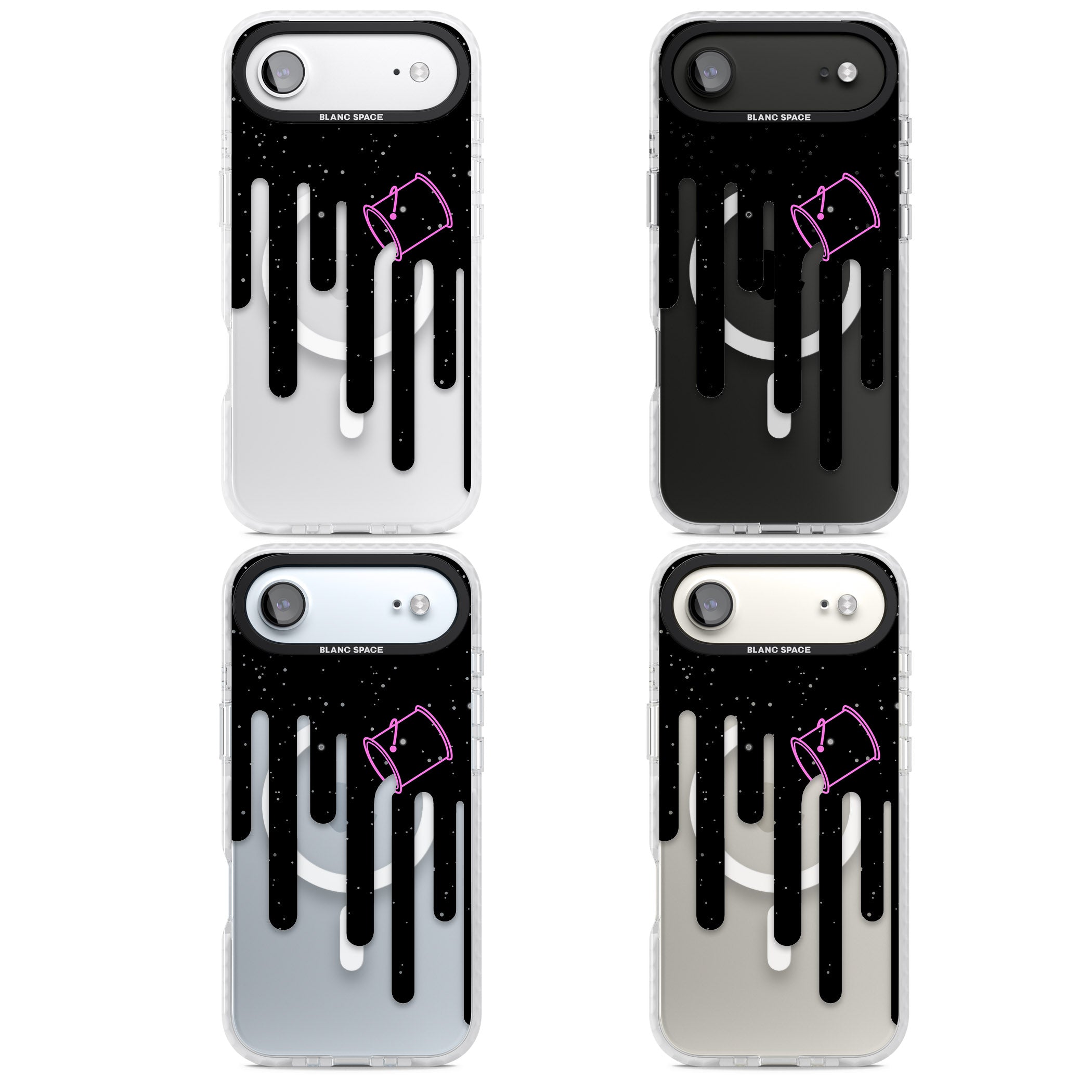 Cosmic Drip iPhone 17 Air Impact Pro Clear Phone Case APT Impact Protection