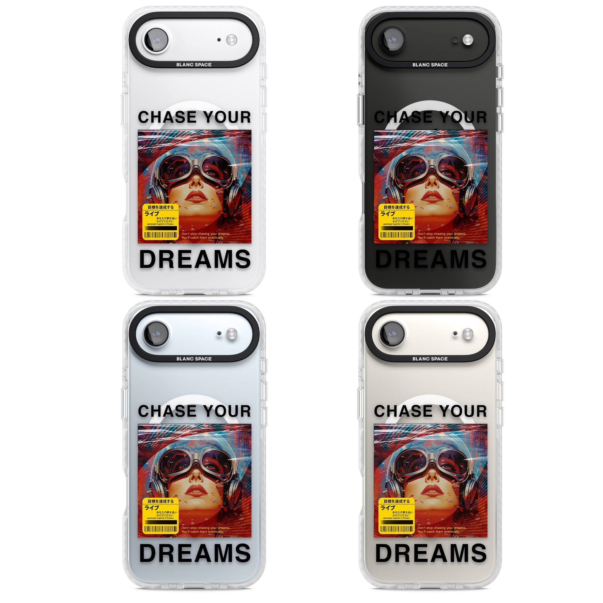 Chase Your Dreams iPhone 17 Air Impact Pro Clear Phone Case APT Impact Protection