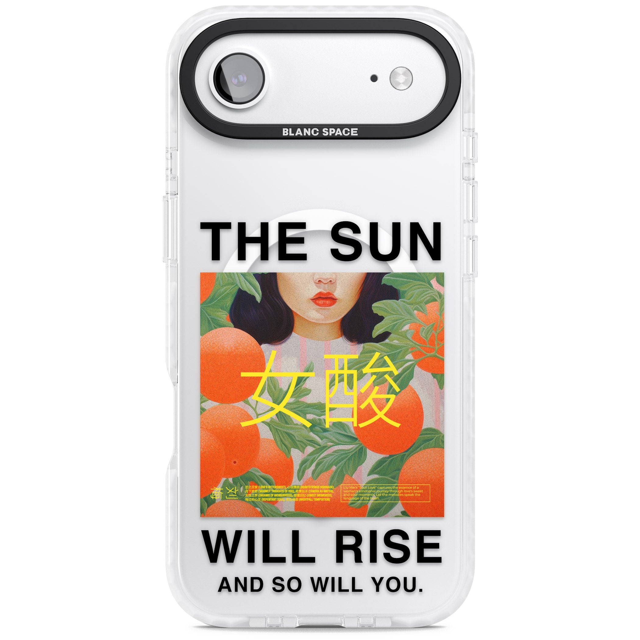 The Sun Will Rise iPhone 17 Air Impact Pro Clear Phone Case