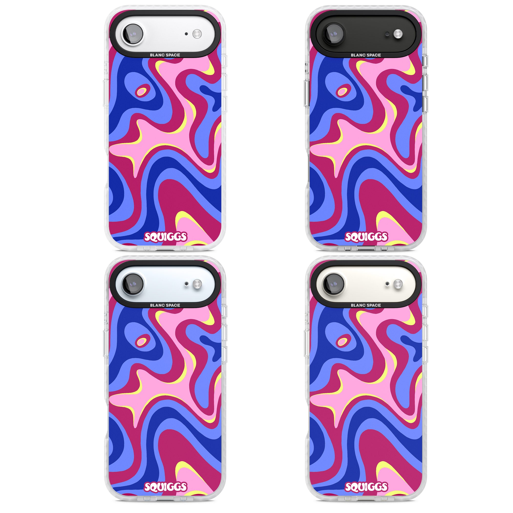 Blue Lava iPhone 17 Air Impact Pro Clear Phone Case APT Impact Protection