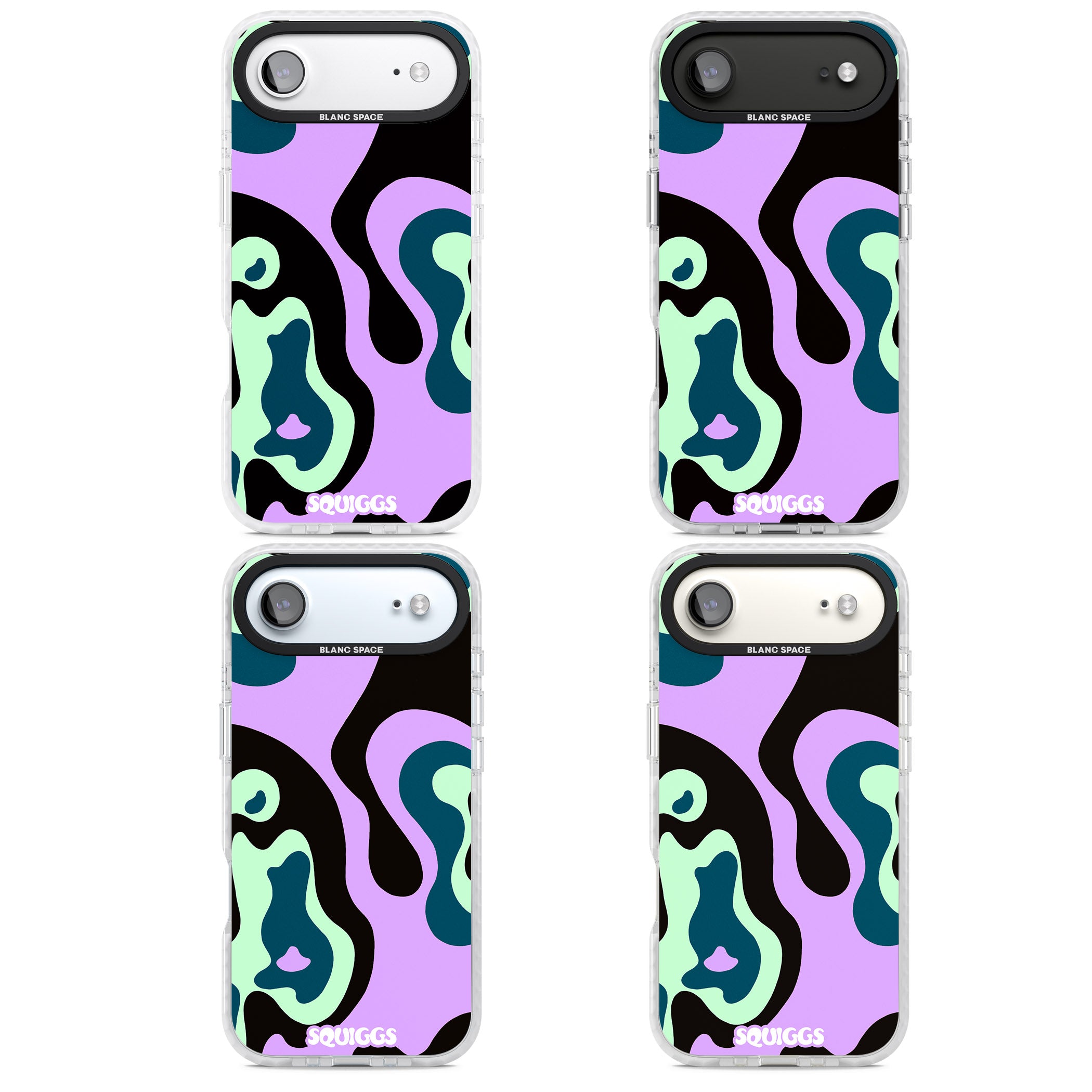 Purple River iPhone 17 Air Impact Pro Clear Phone Case APT Impact Protection