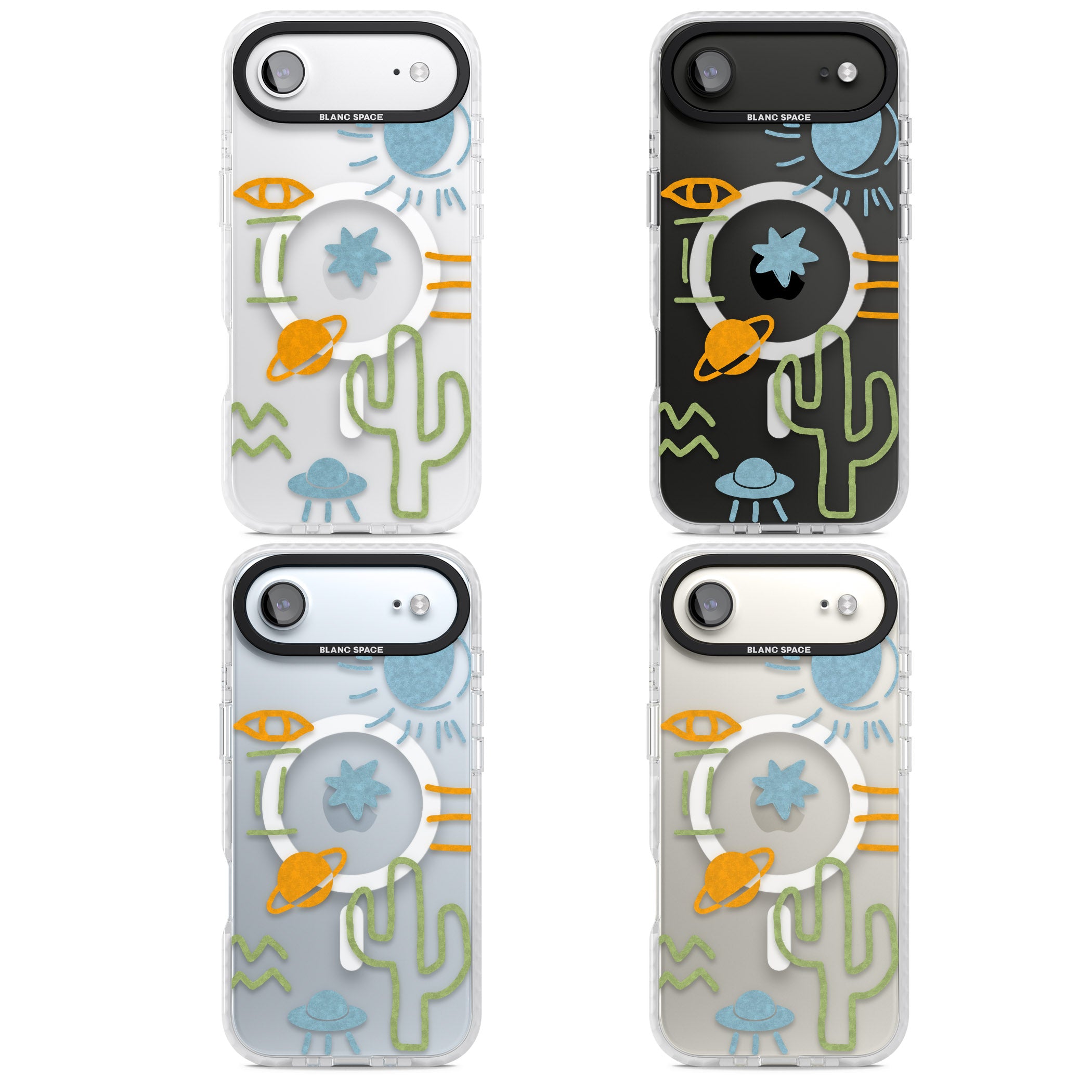 Summer Heat iPhone 17 Air Impact Pro Clear Phone Case APT Impact Protection