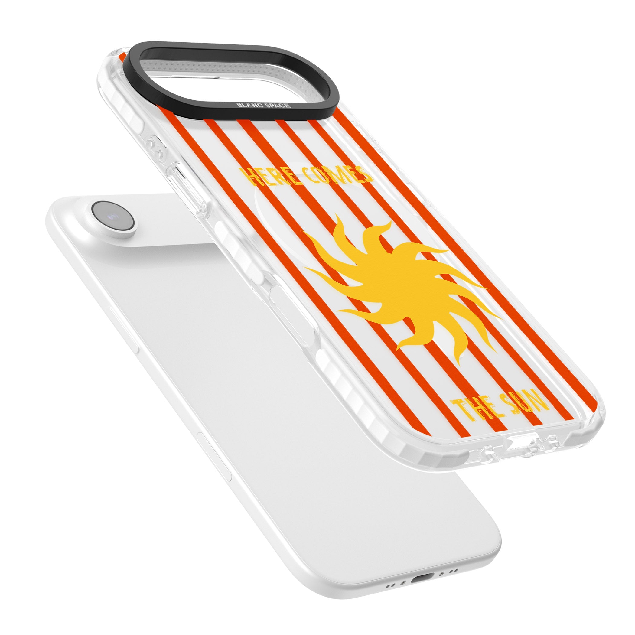 Here Comes The Sun iPhone 17 Air Impact Pro Clear Phone Case Colours