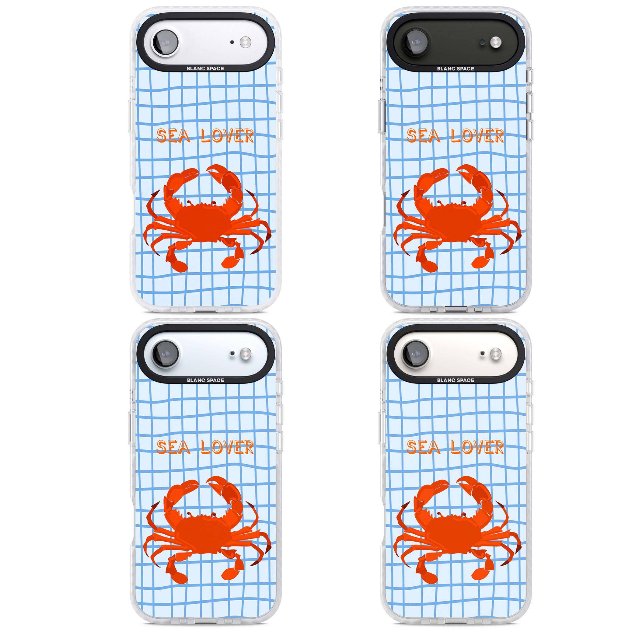 Sea Lover iPhone 17 Air Impact Pro Clear Phone Case APT Impact Protection