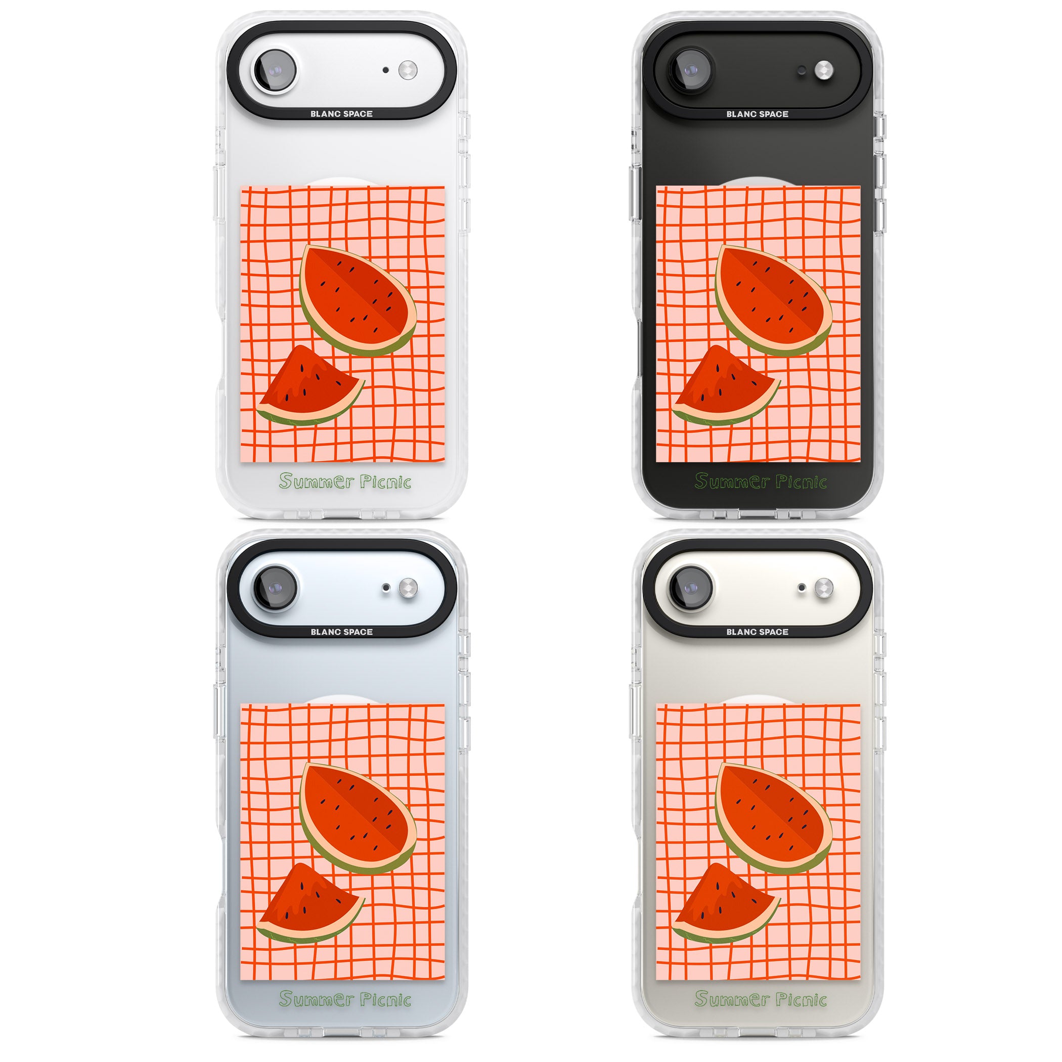 Summer Picnic iPhone 17 Air Impact Pro Clear Phone Case APT Impact Protection