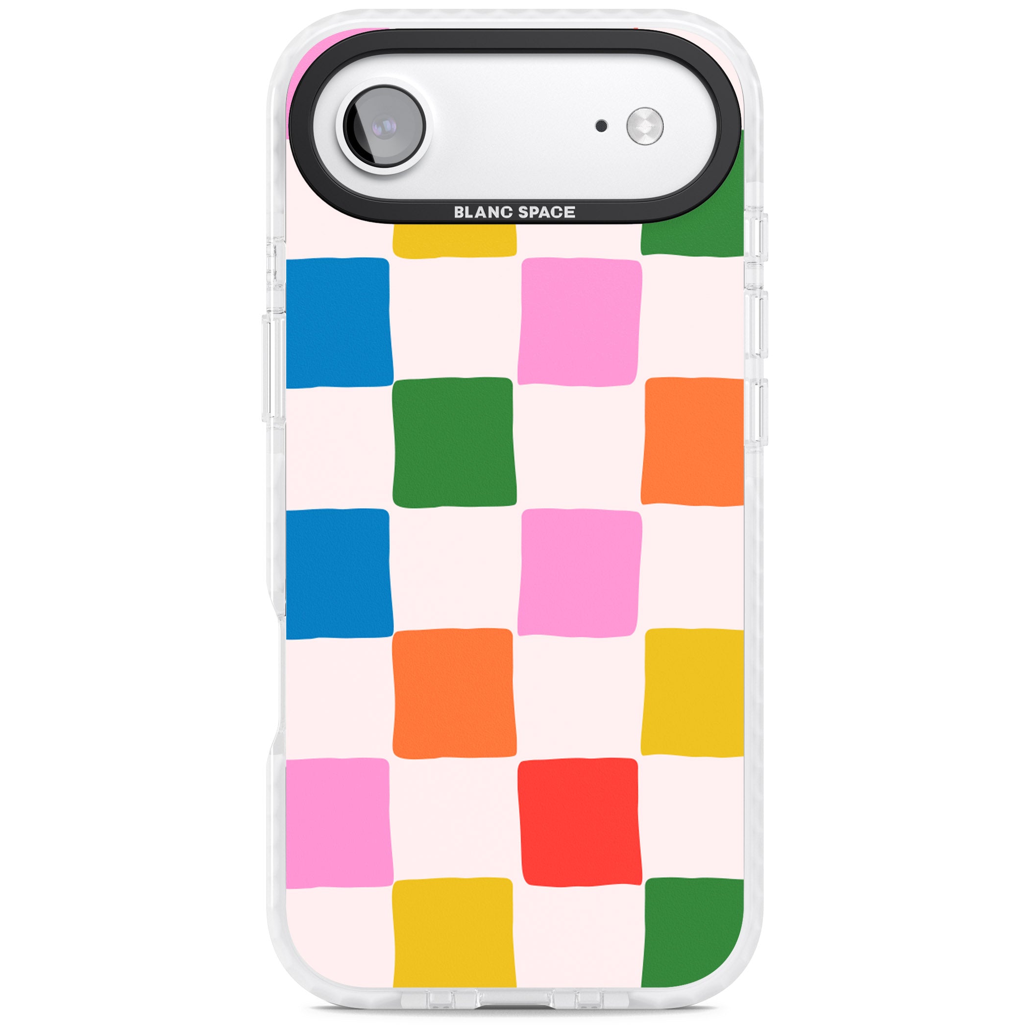 Colour Checked iPhone 17 Air Impact Pro Clear Phone Case