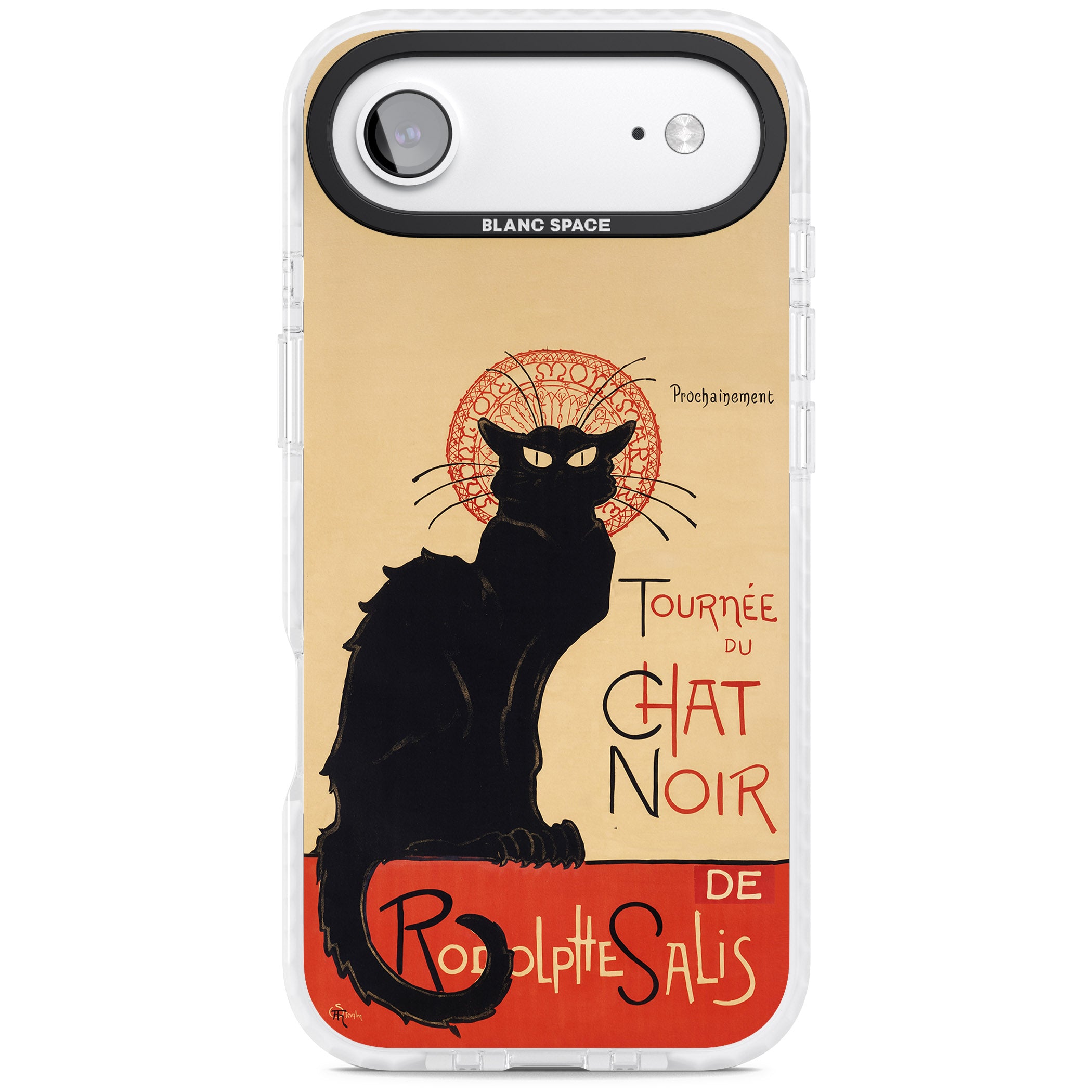 Tournee Du Chat Noir Poster iPhone 17 Air Impact Pro Clear Phone Case
