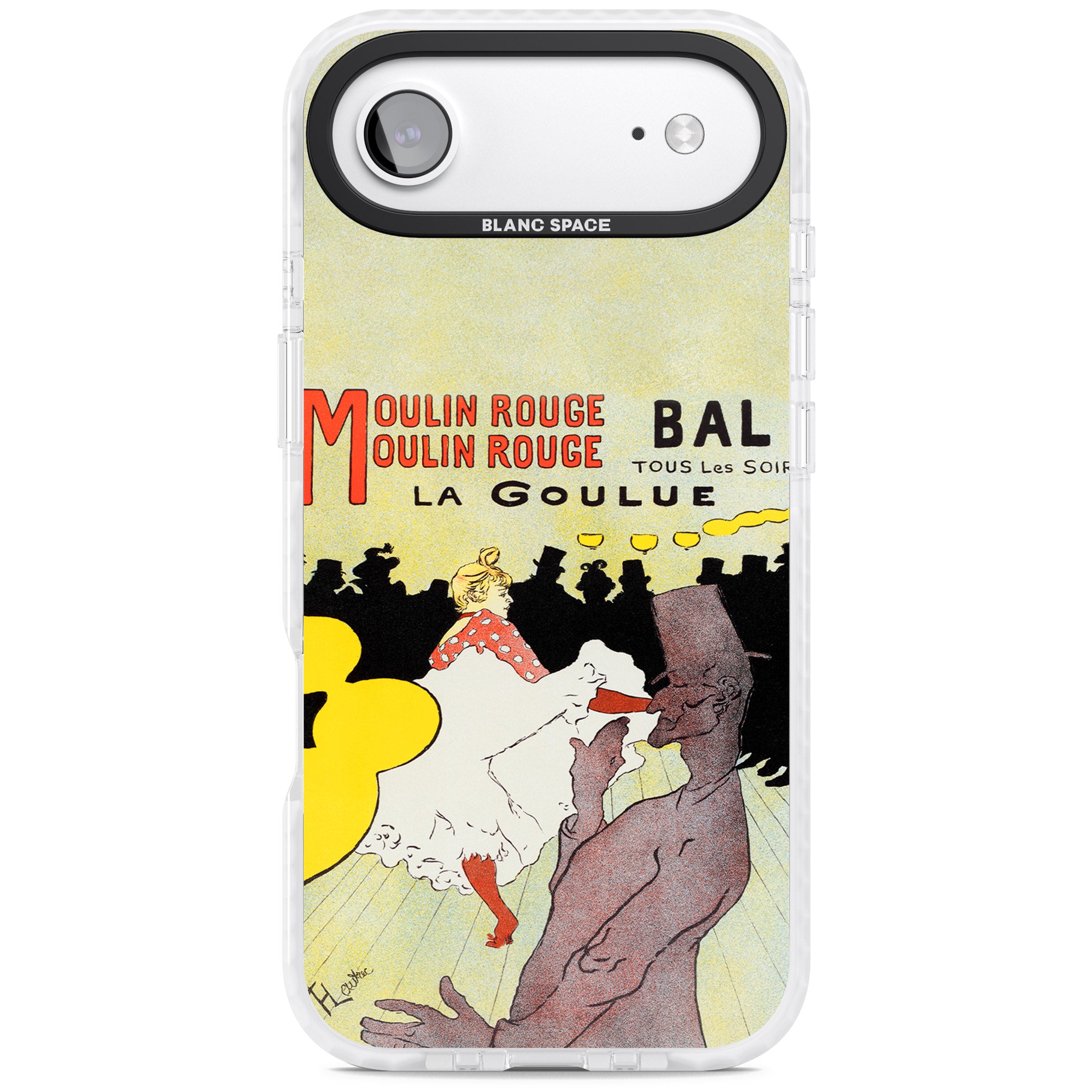 Moulin Rouge Poster iPhone 17 Air Impact Pro Clear Phone Case