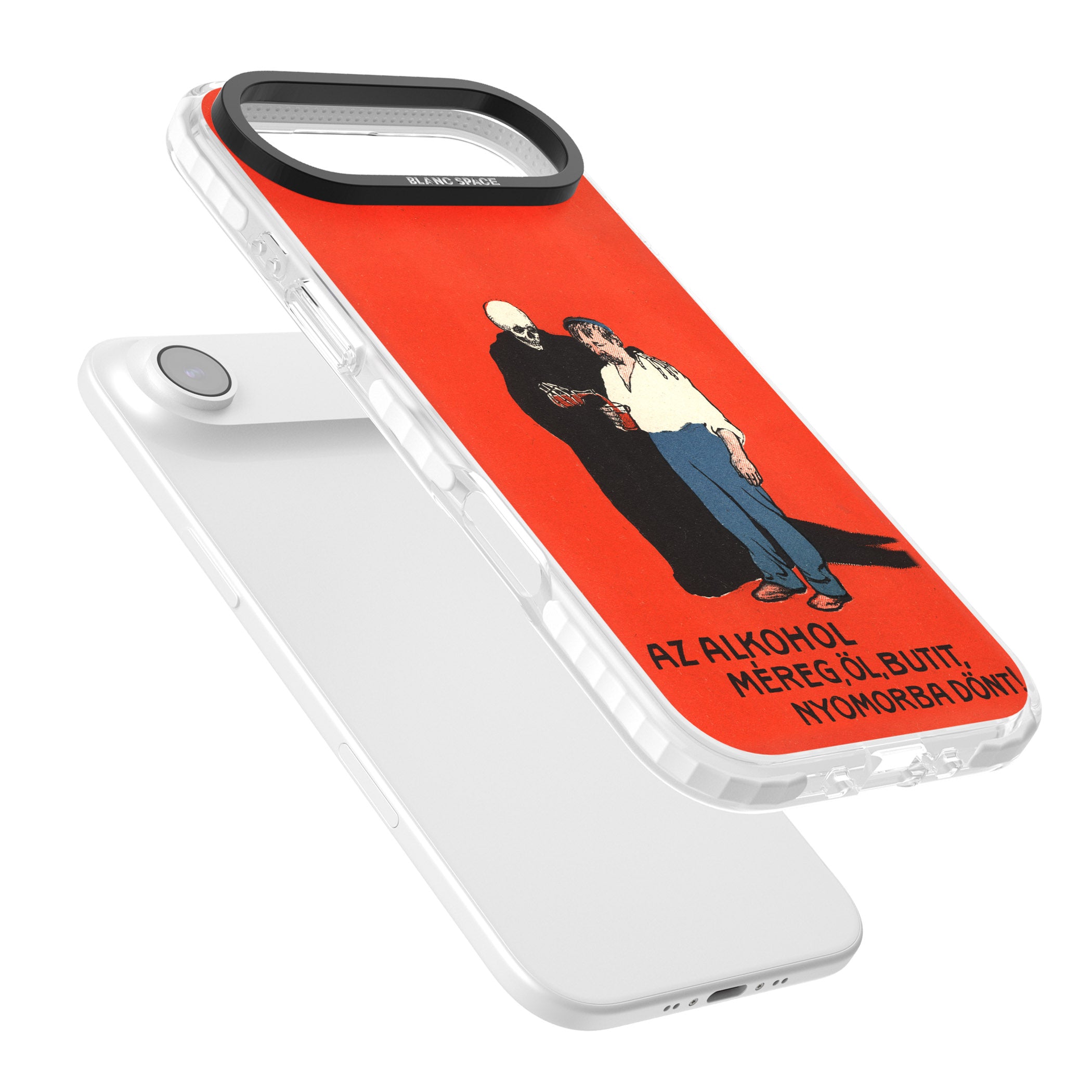 Az Alkohol Poster iPhone 17 Air Impact Pro Clear Phone Case Colours