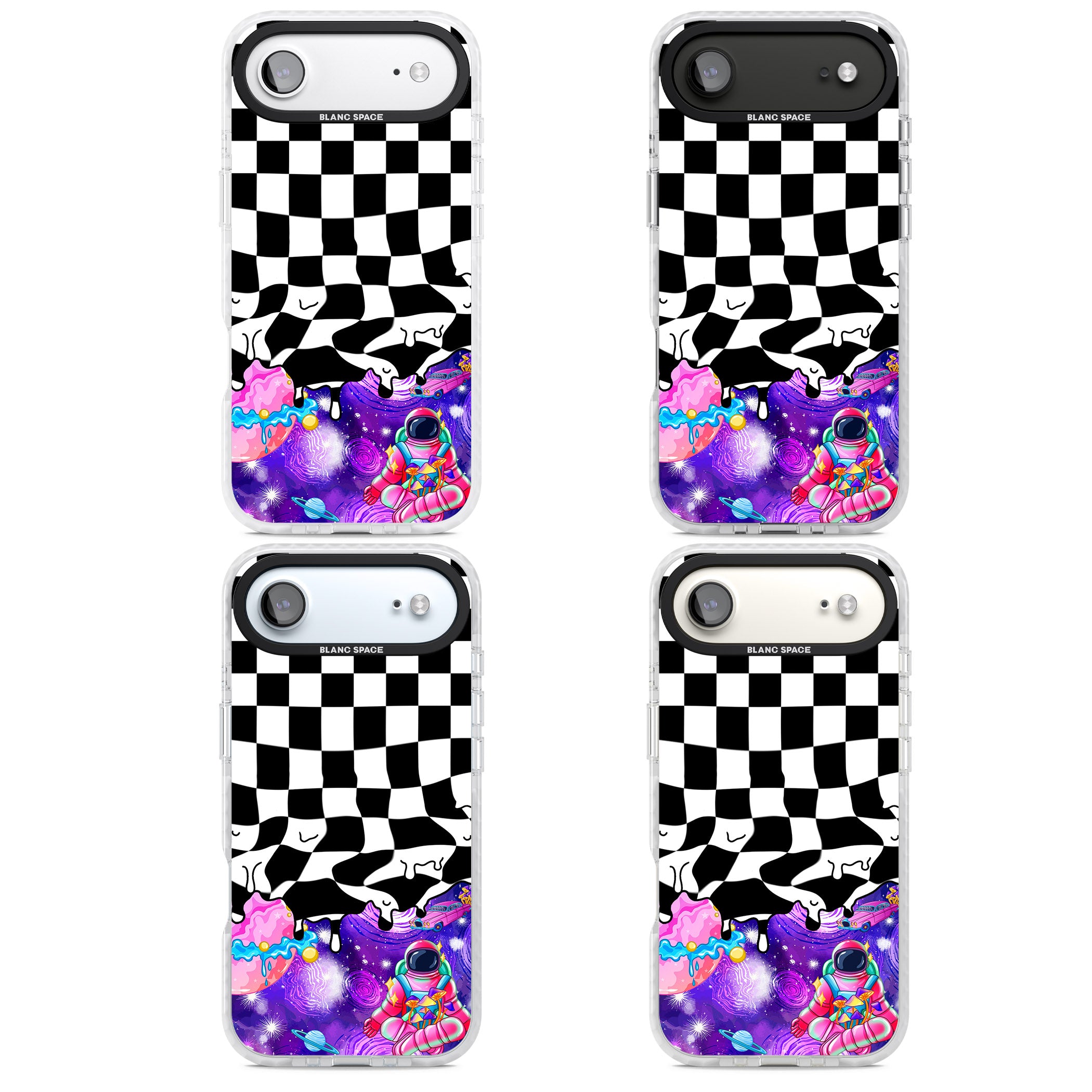 Washed Out iPhone 17 Air Impact Pro Clear Phone Case APT Impact Protection