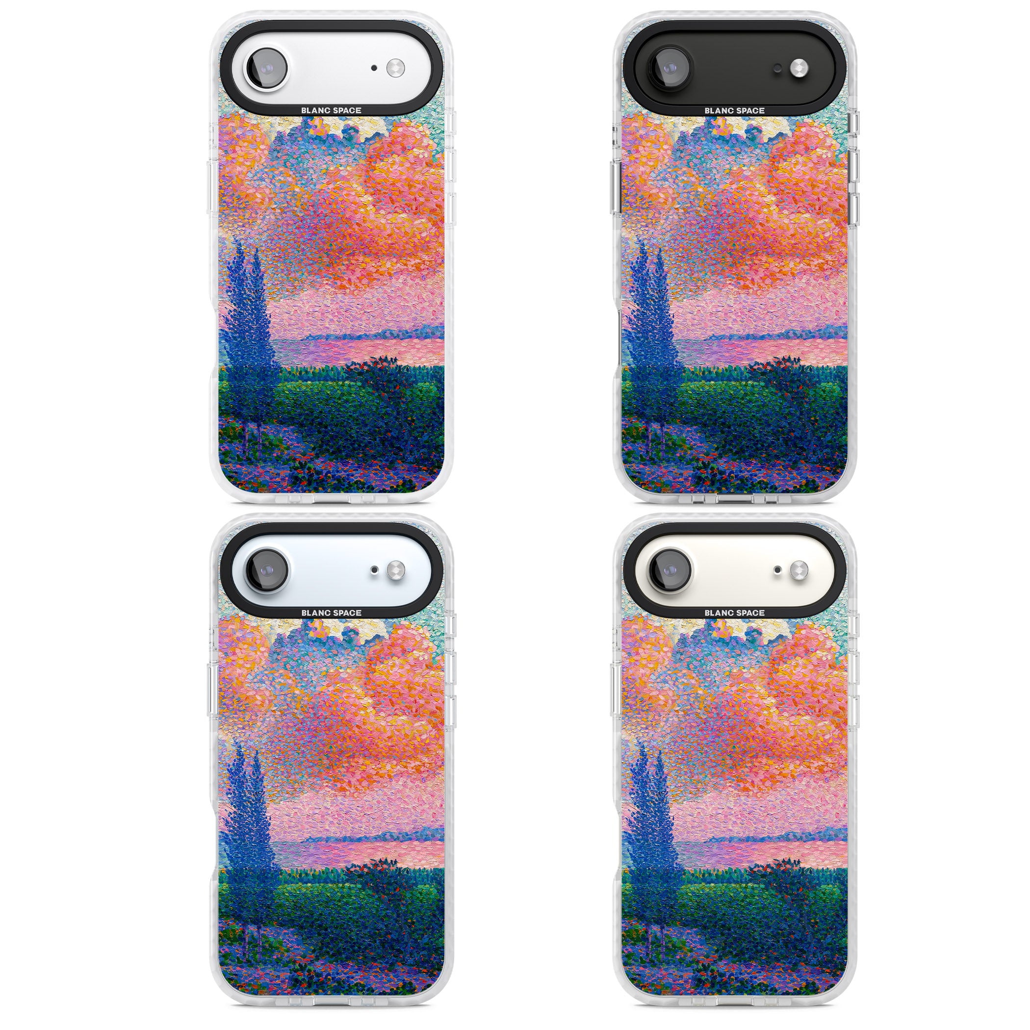 The Pink Cloud iPhone 17 Air Impact Pro Clear Phone Case APT Impact Protection