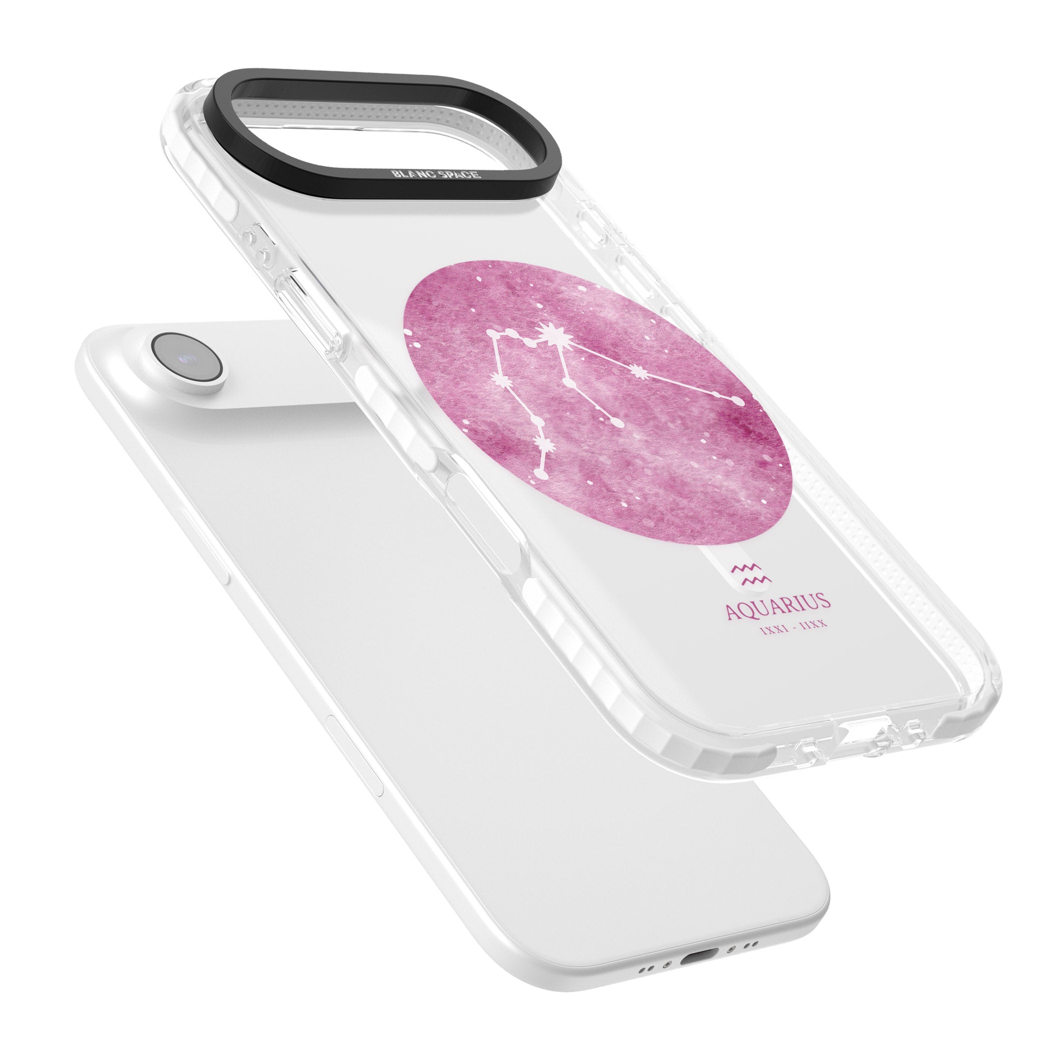 Aquarius Zodiac iPhone 17 Air Impact Pro Clear Phone Case Colours