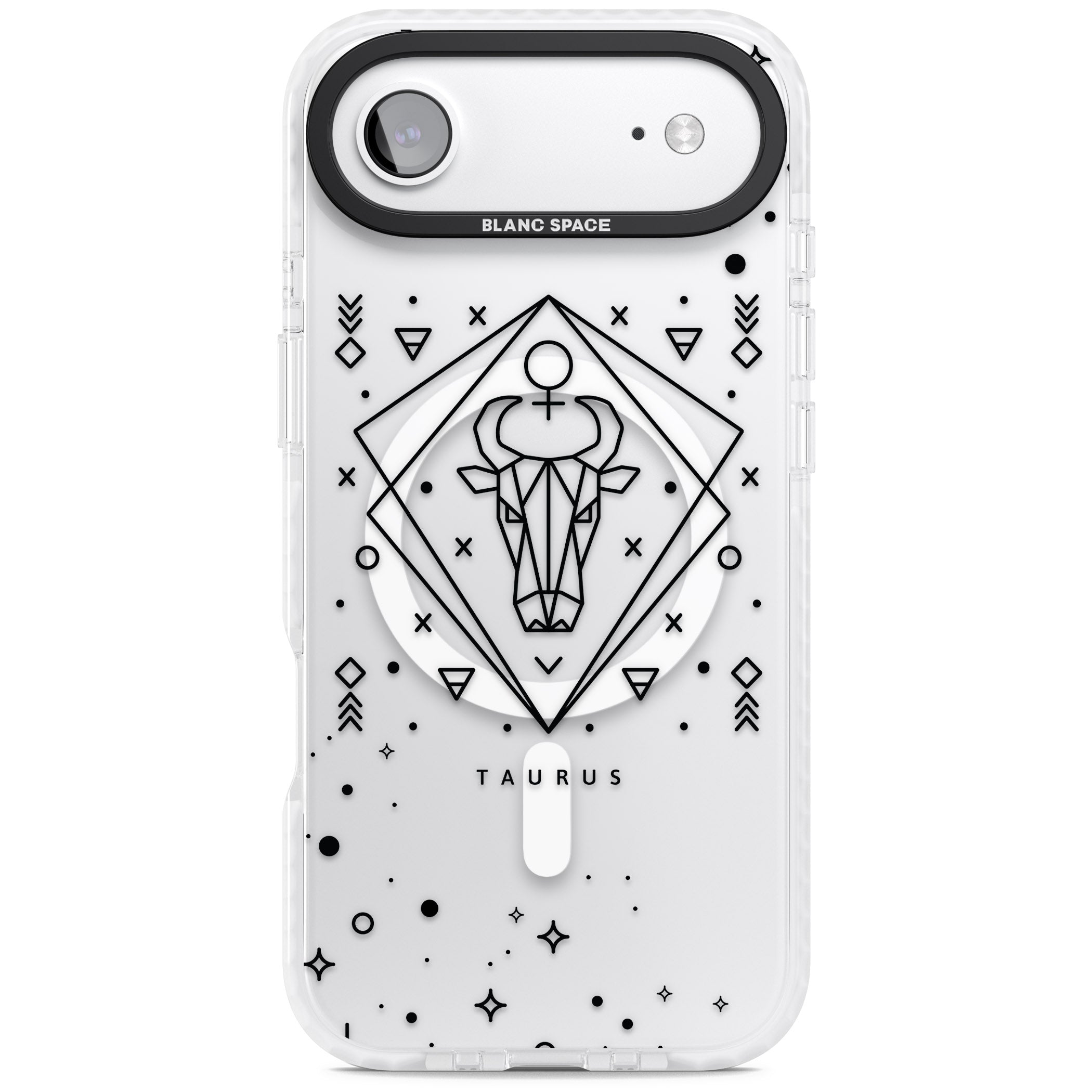 Taurus Emblem iPhone 17 Air Impact Pro Clear Phone Case