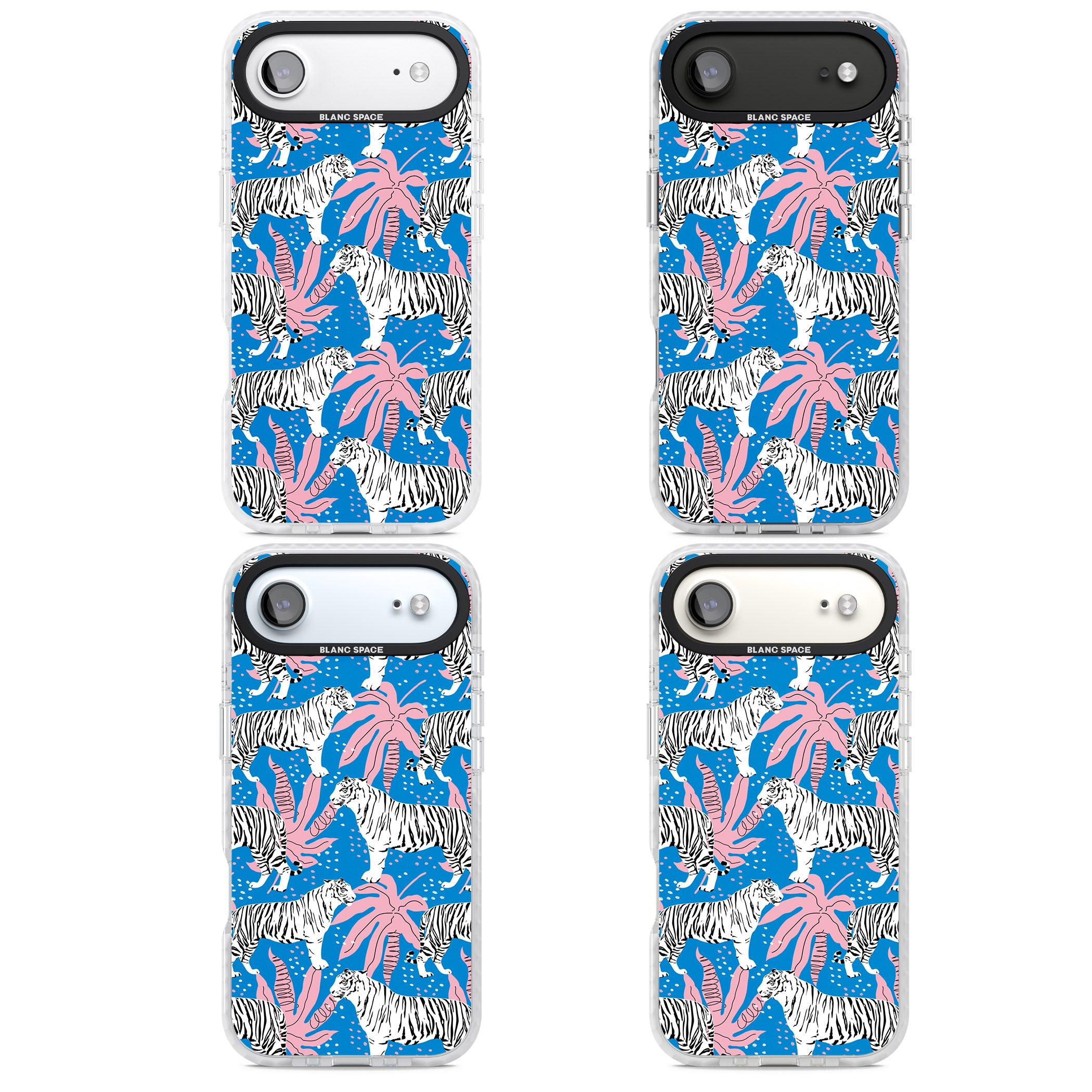 Bengal Blues iPhone 17 Air Impact Clear Phone Case APT Impact Protection