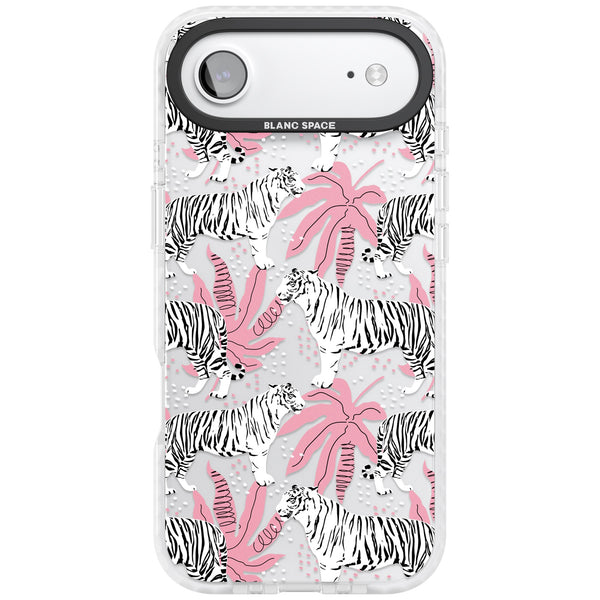 Pink & White Tropical Tigers