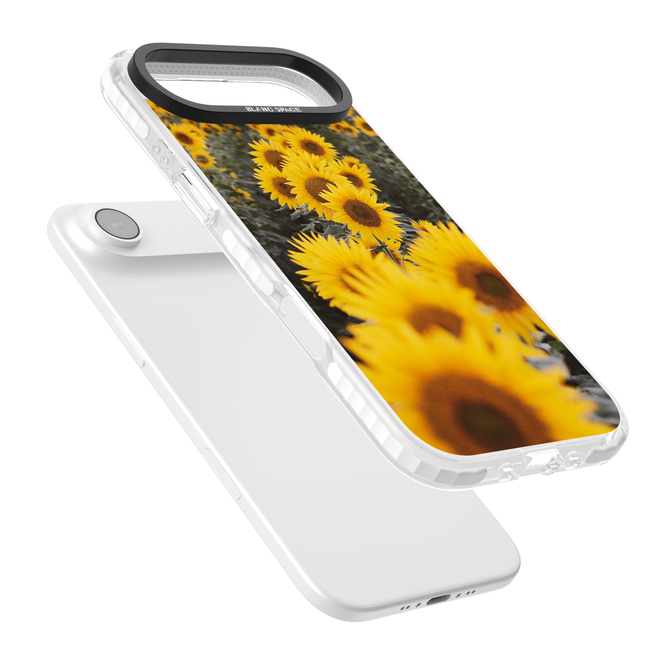 Sunflower Field iPhone 17 Air Impact Clear Phone Case Colours