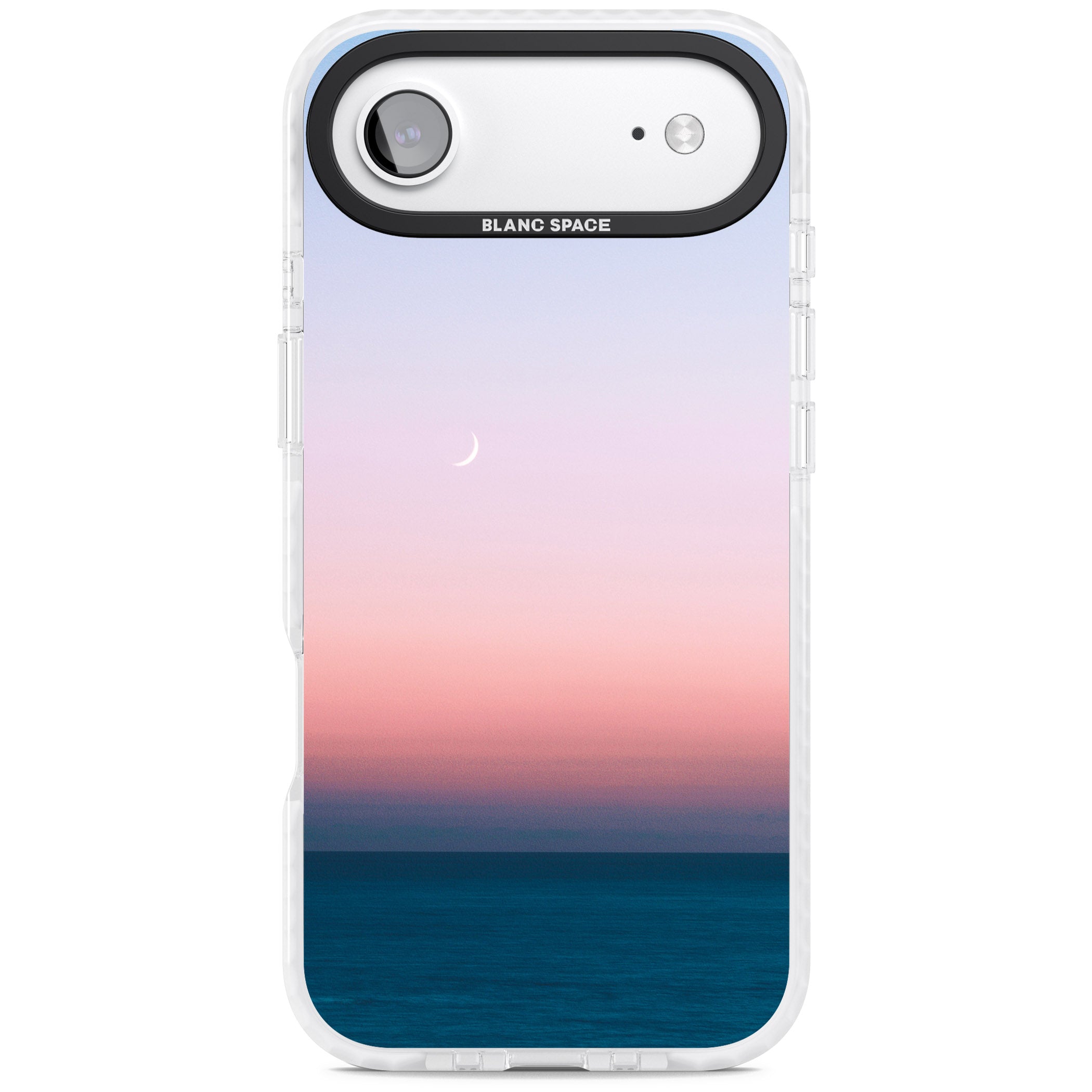 Pastel Ocean Sunset iPhone 17 Air Impact Clear Phone Case