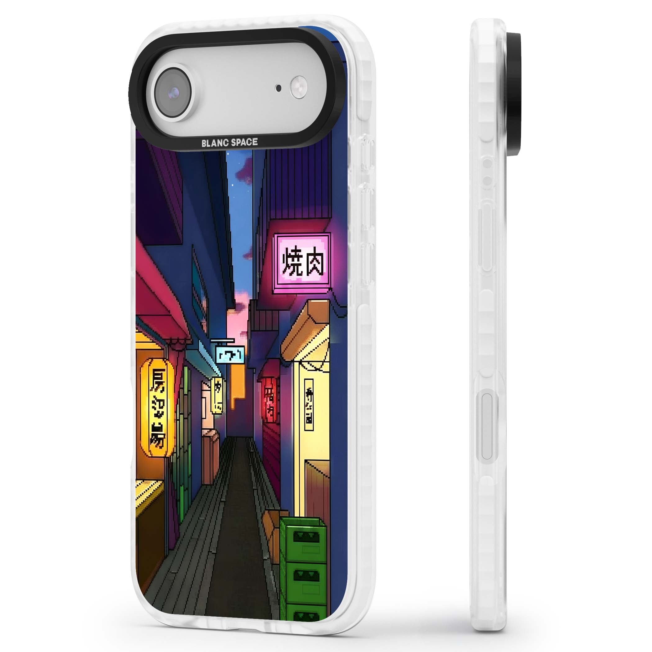 Nights In The Yokocho for him iPhone case | Black Impact case for iPhone Air