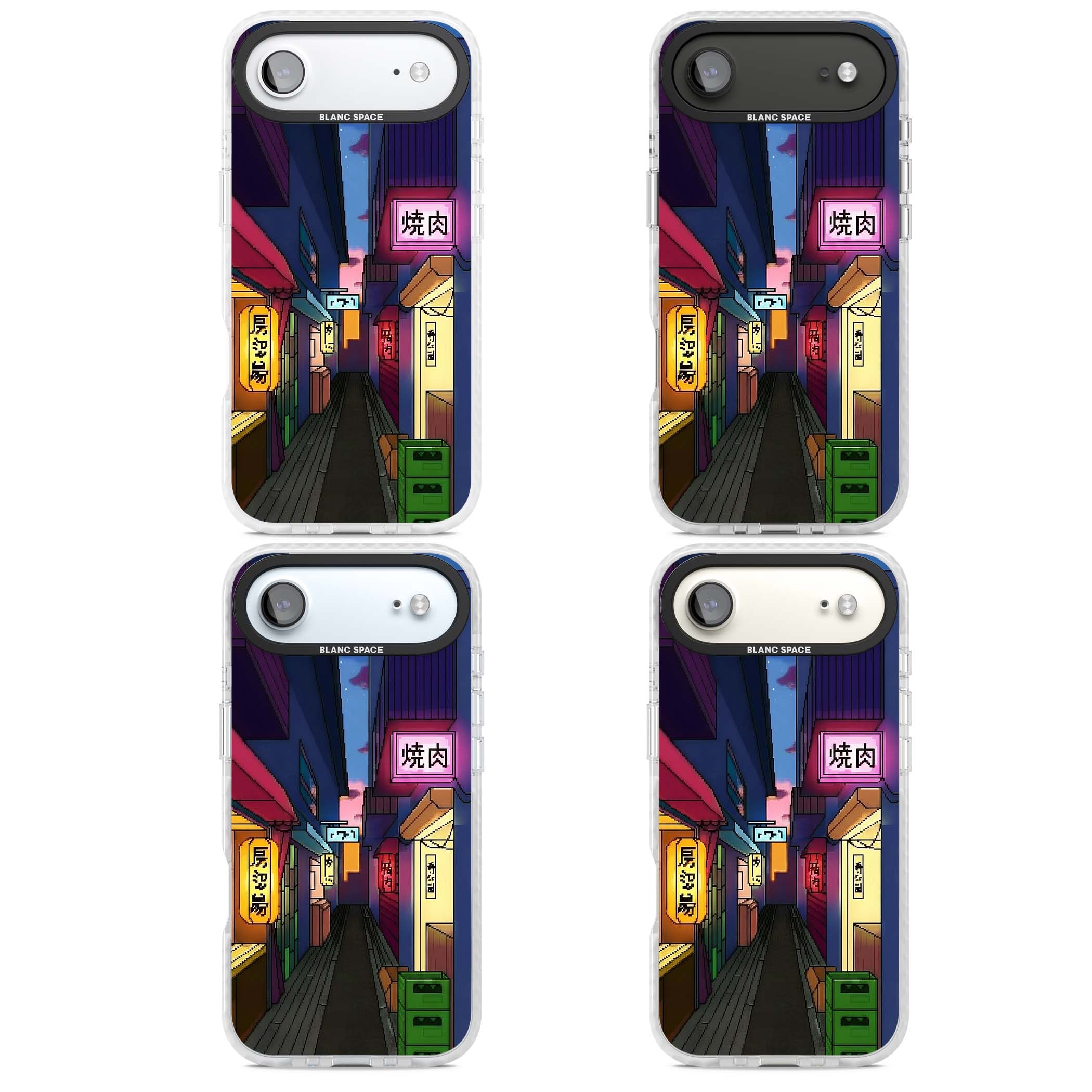 Nights In The Yokocho for him iPhone case | Black Impact case for iPhone Air